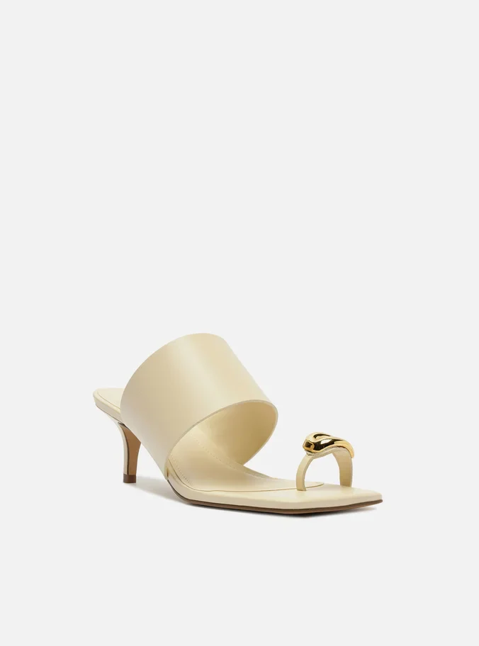 Kendall Leather Stiletto Mule - Image 3
