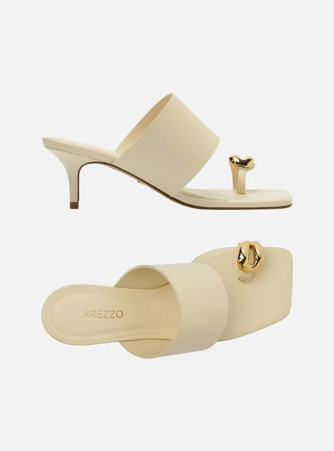 Kendall Leather Stiletto Mule - Image 6
