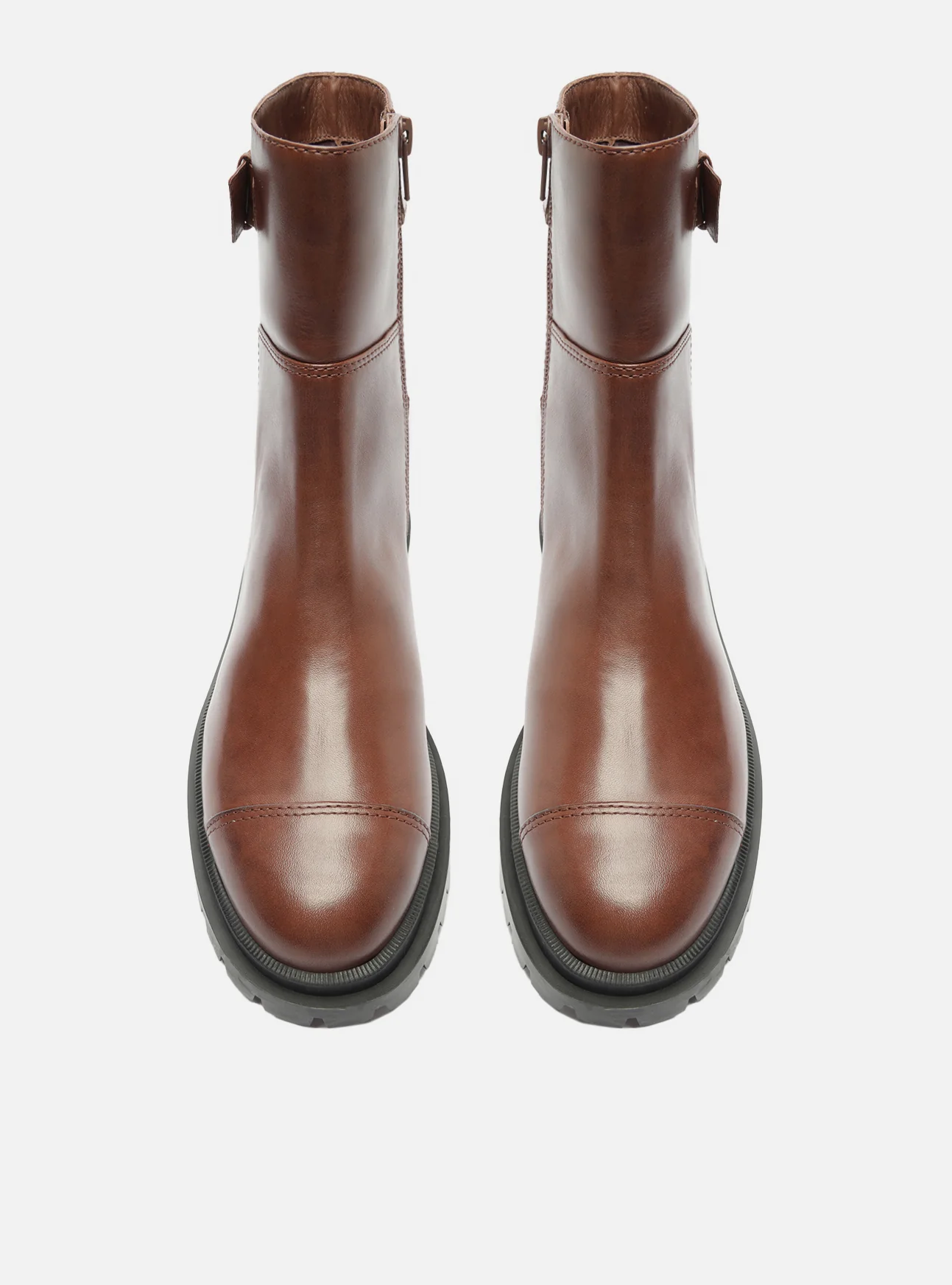 Brody Low Block Leather Boot - Image 3