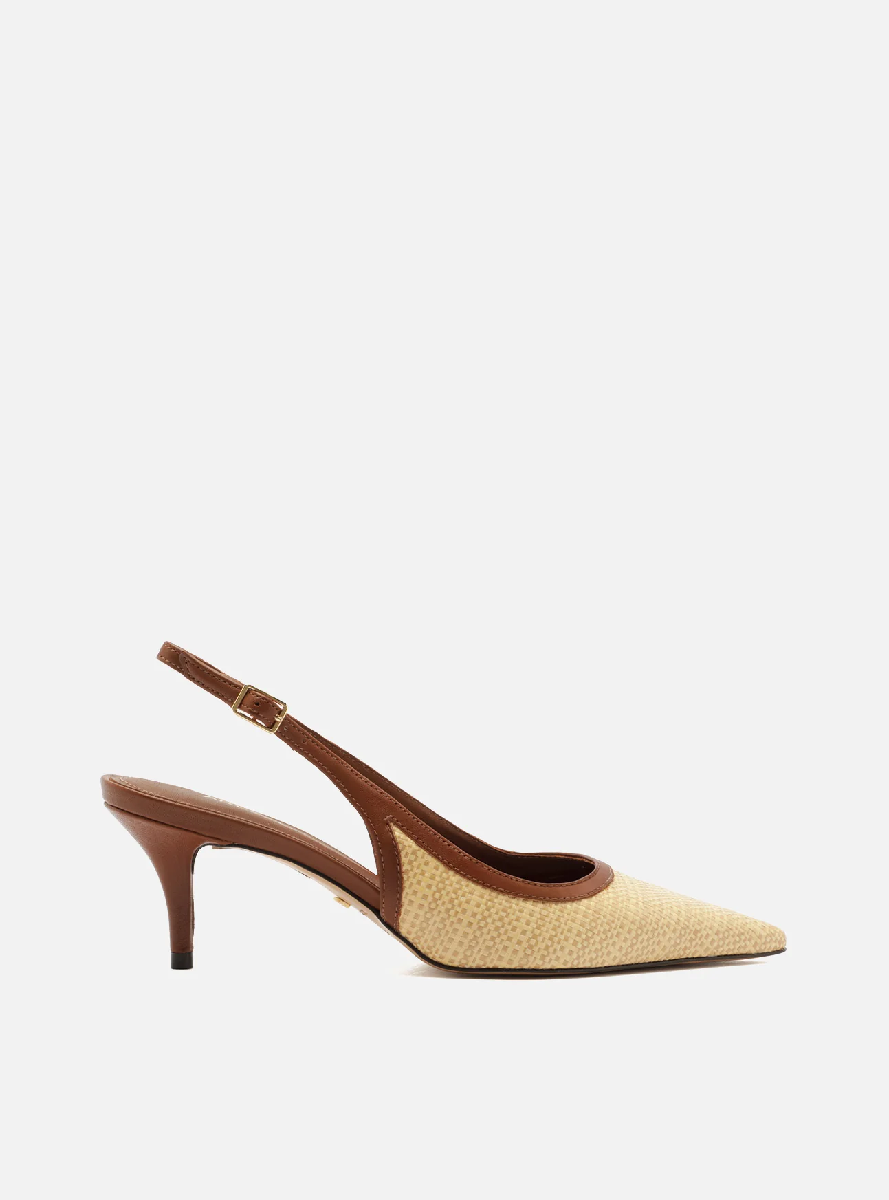 Liza Low Stiletto Leather Pump