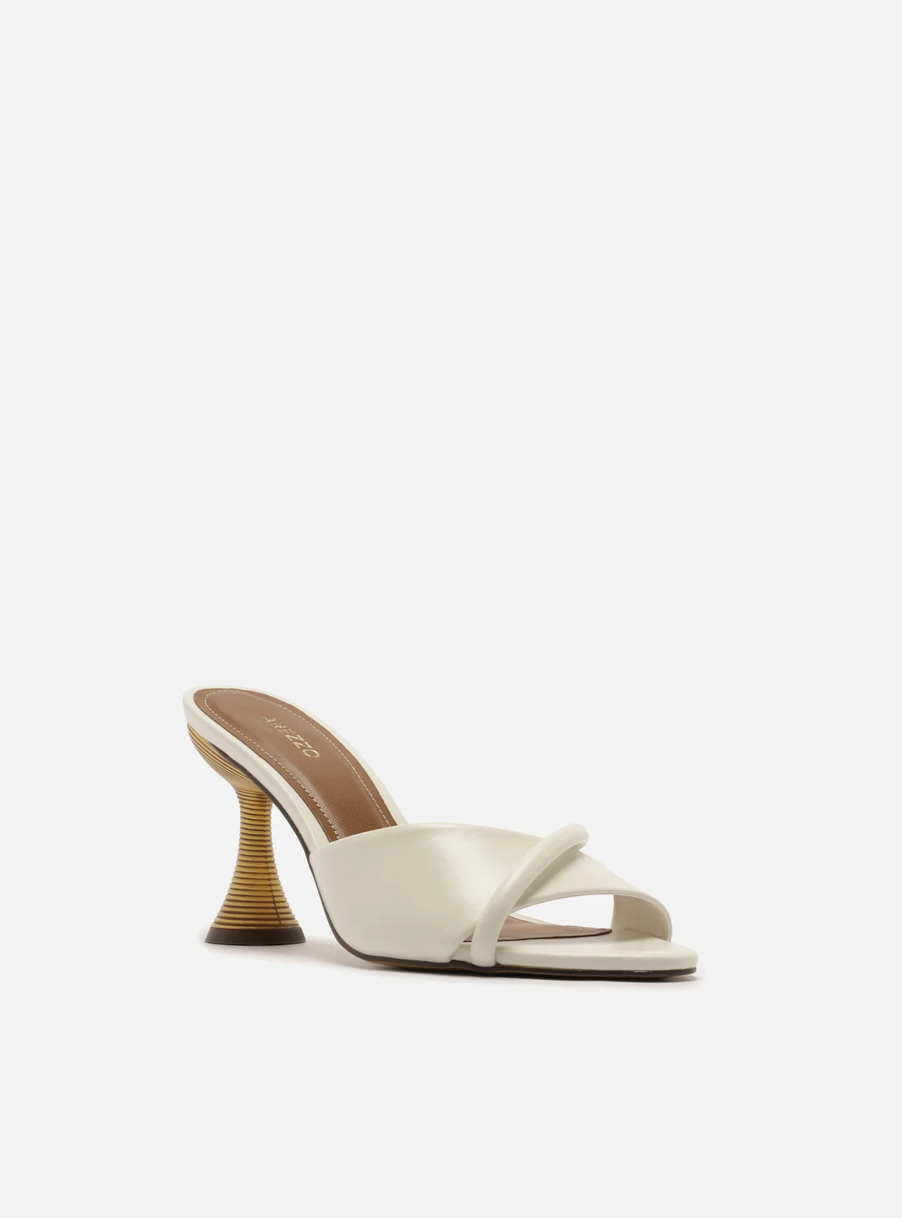 Luca High Stiletto Leather Sandal - Image 2