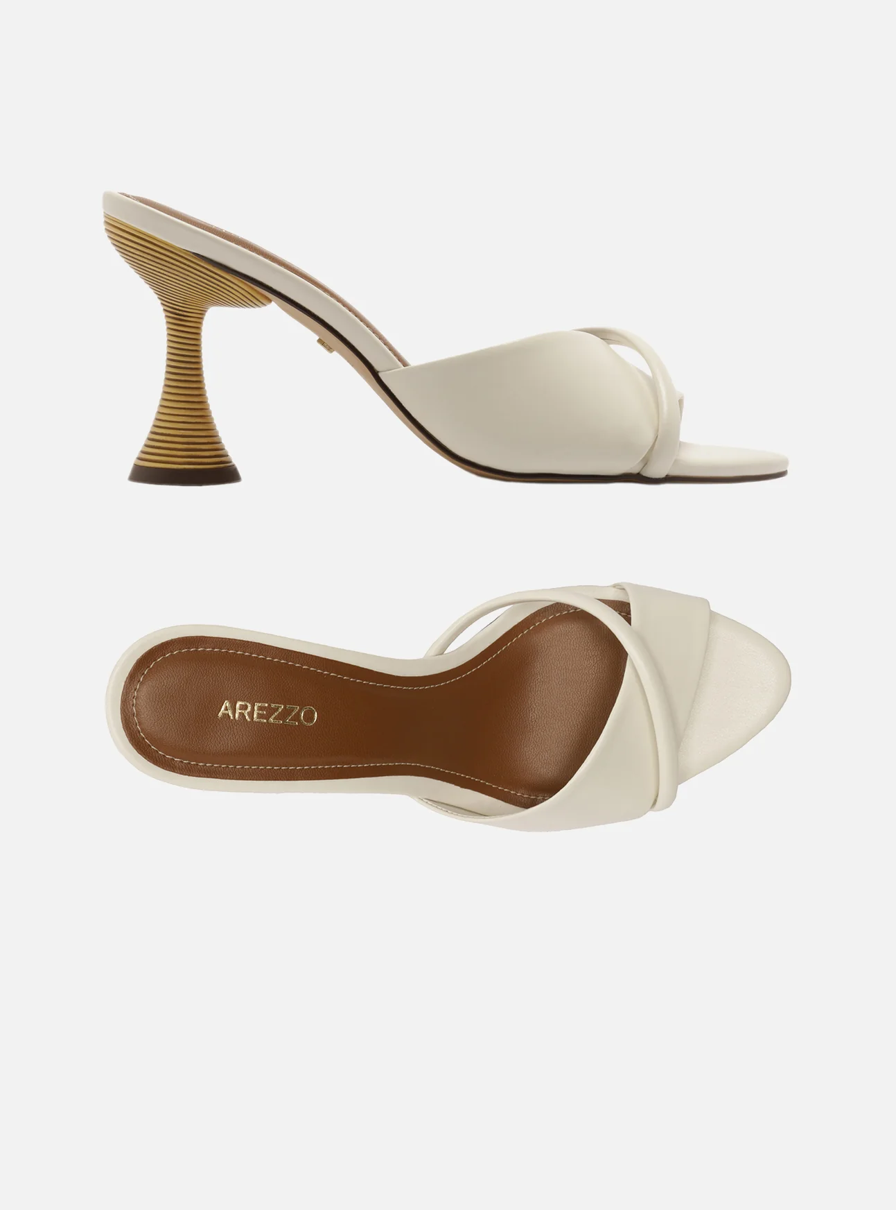 Luca High Stiletto Leather Sandal - Image 5