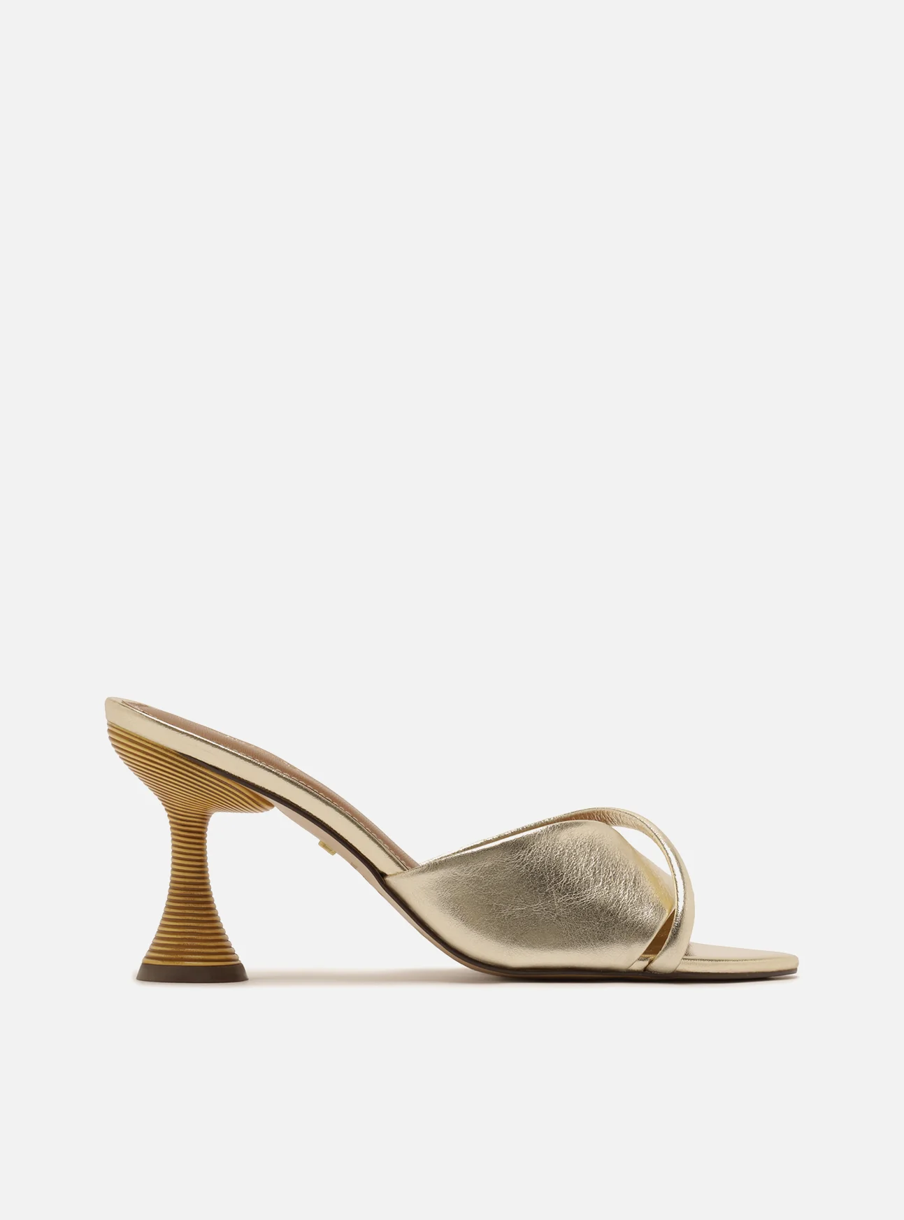 Luca High Stiletto Leather Sandal