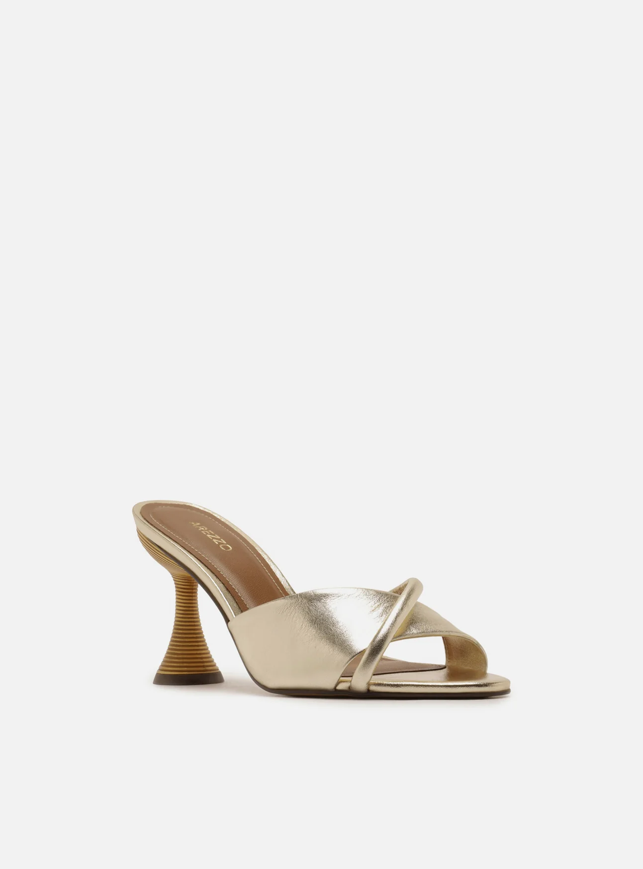 Luca High Stiletto Leather Sandal - Image 2