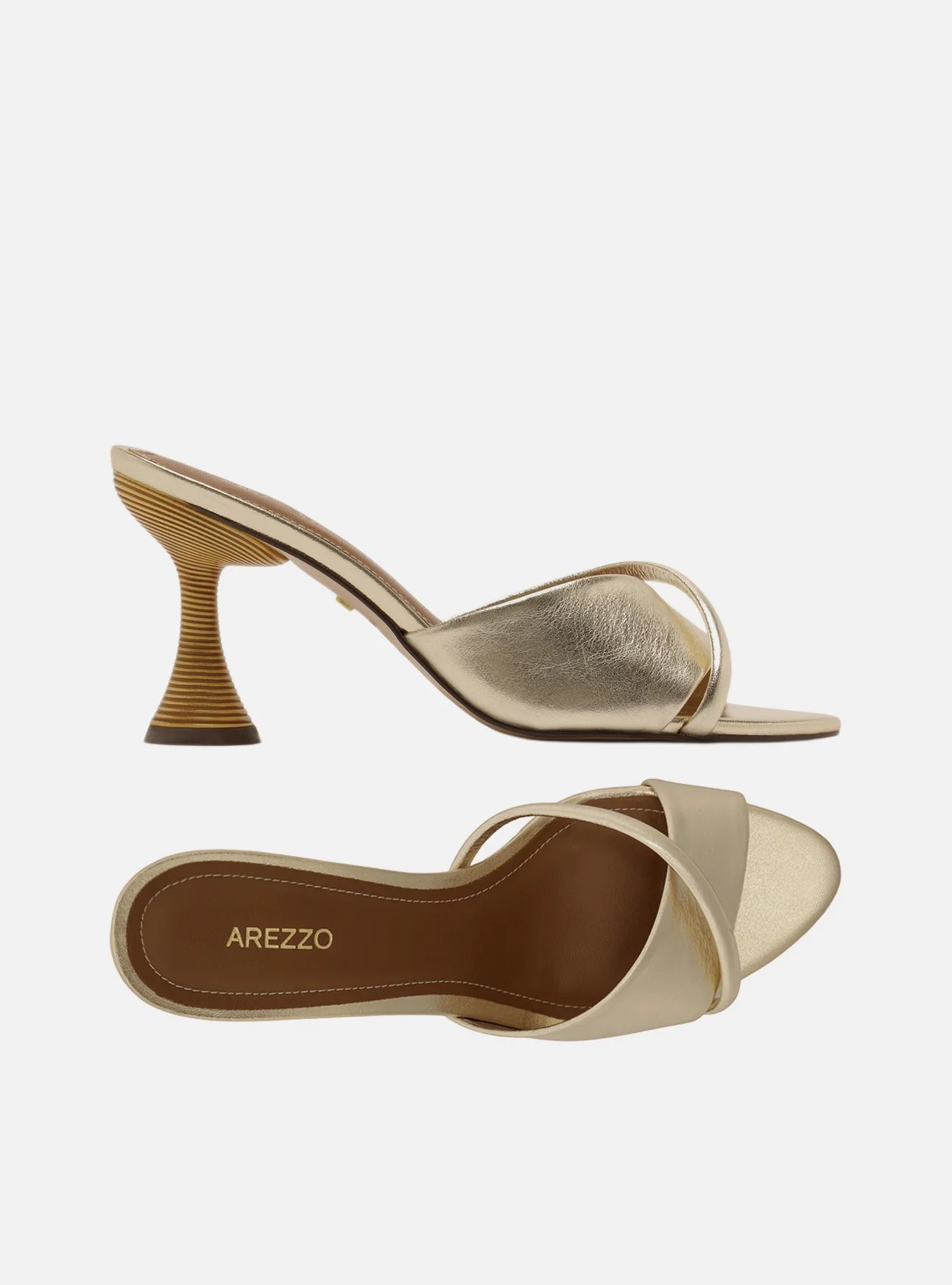 Luca High Stiletto Leather Sandal - Image 5