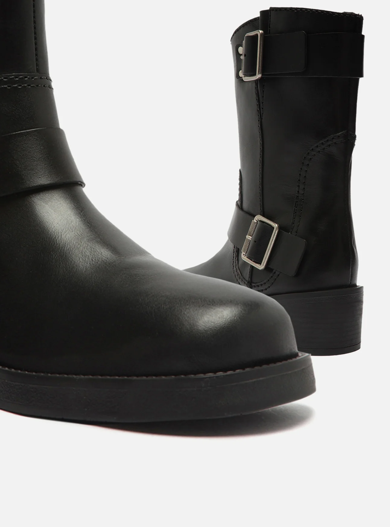 Lucy Leather Block Boot - Image 4