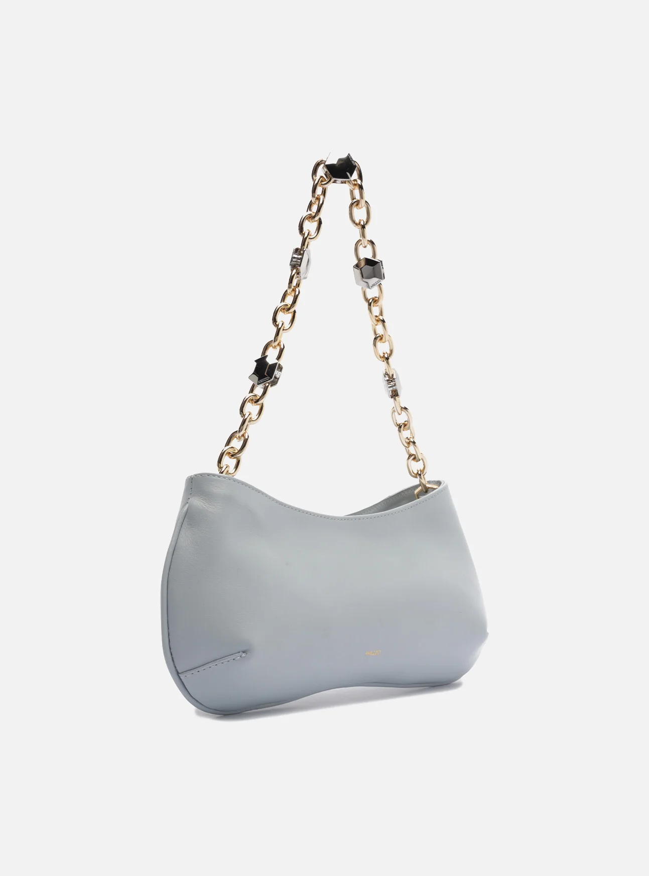 Luna Small Leather Baguette - Image 2