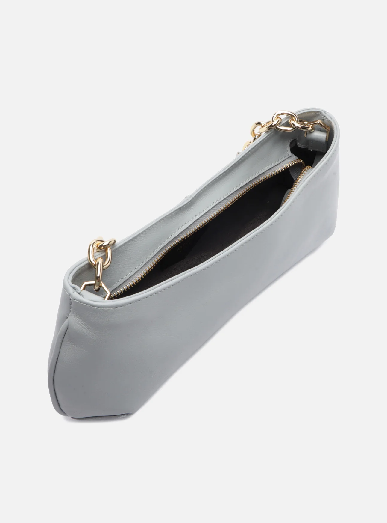 Luna Small Leather Baguette - Image 3