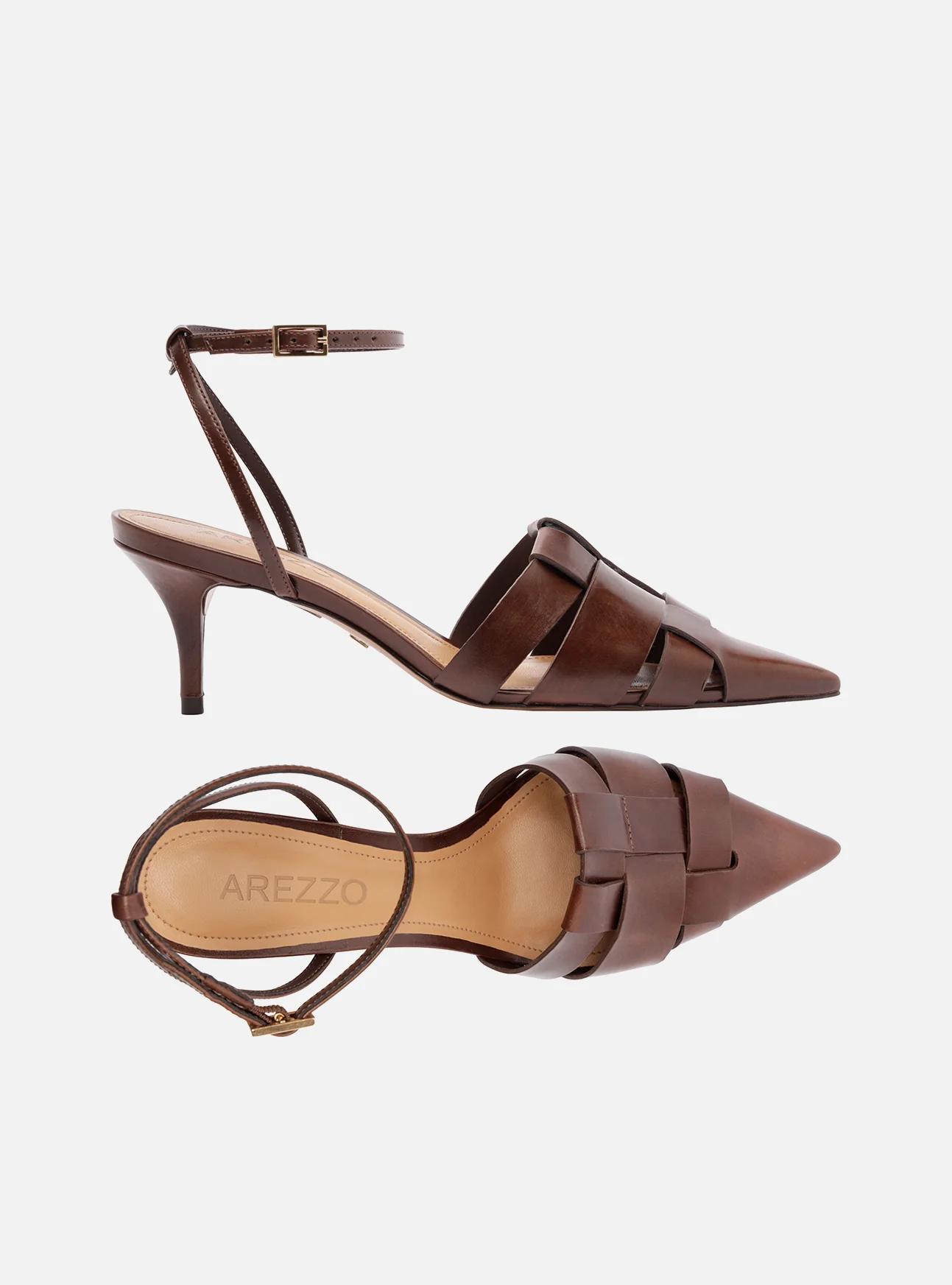 Marissa Low Stiletto Leather Pump - Image 3