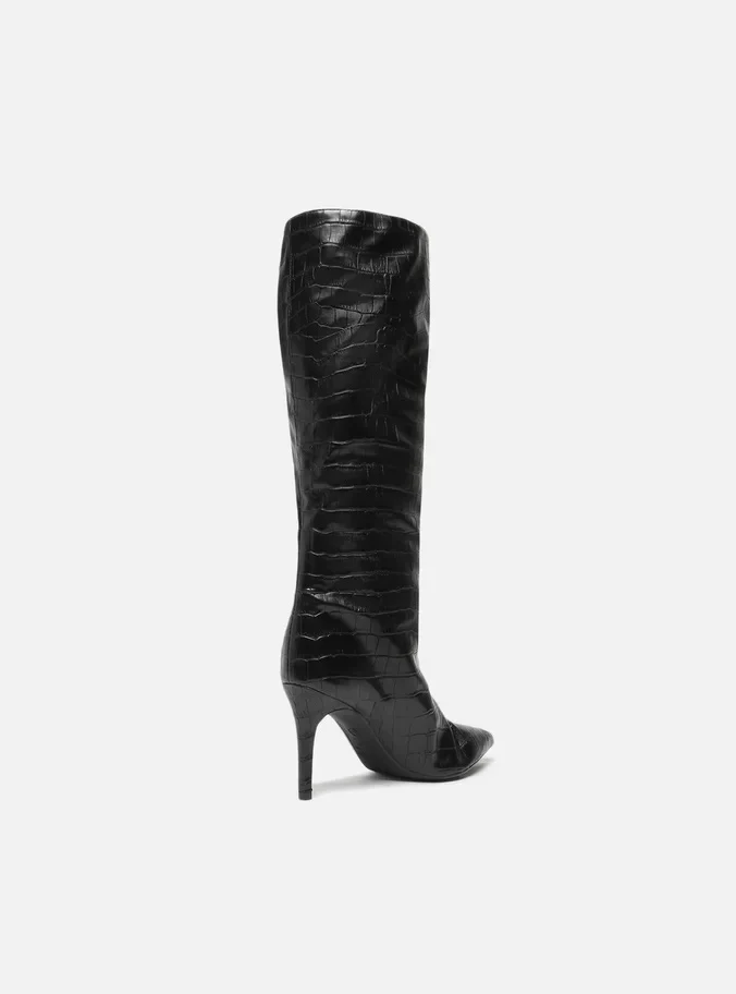 Miranda  Stiletto Black Boot - Image 3