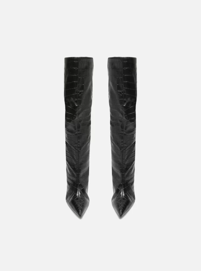 Miranda  Stiletto Black Boot - Image 5