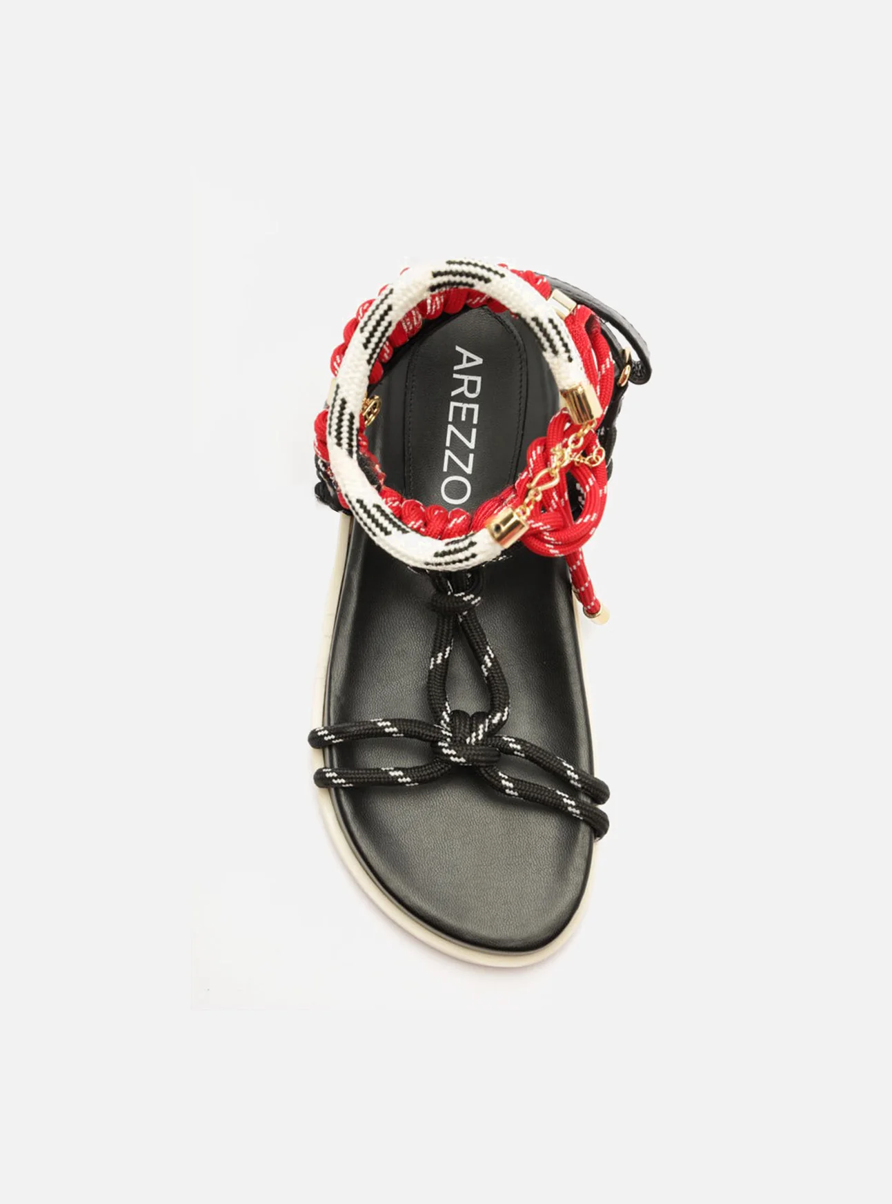 Miranda Flatform Leather  Sandal - Image 3