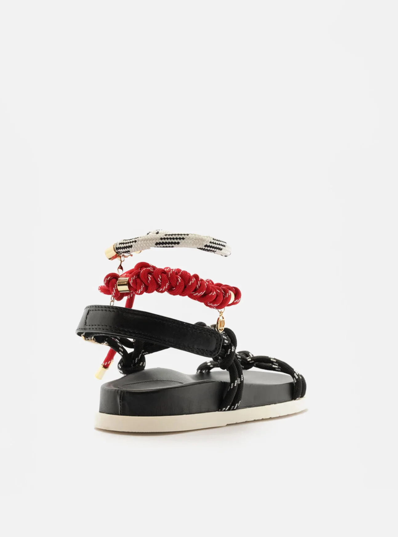 Miranda Flatform Leather  Sandal - Image 4