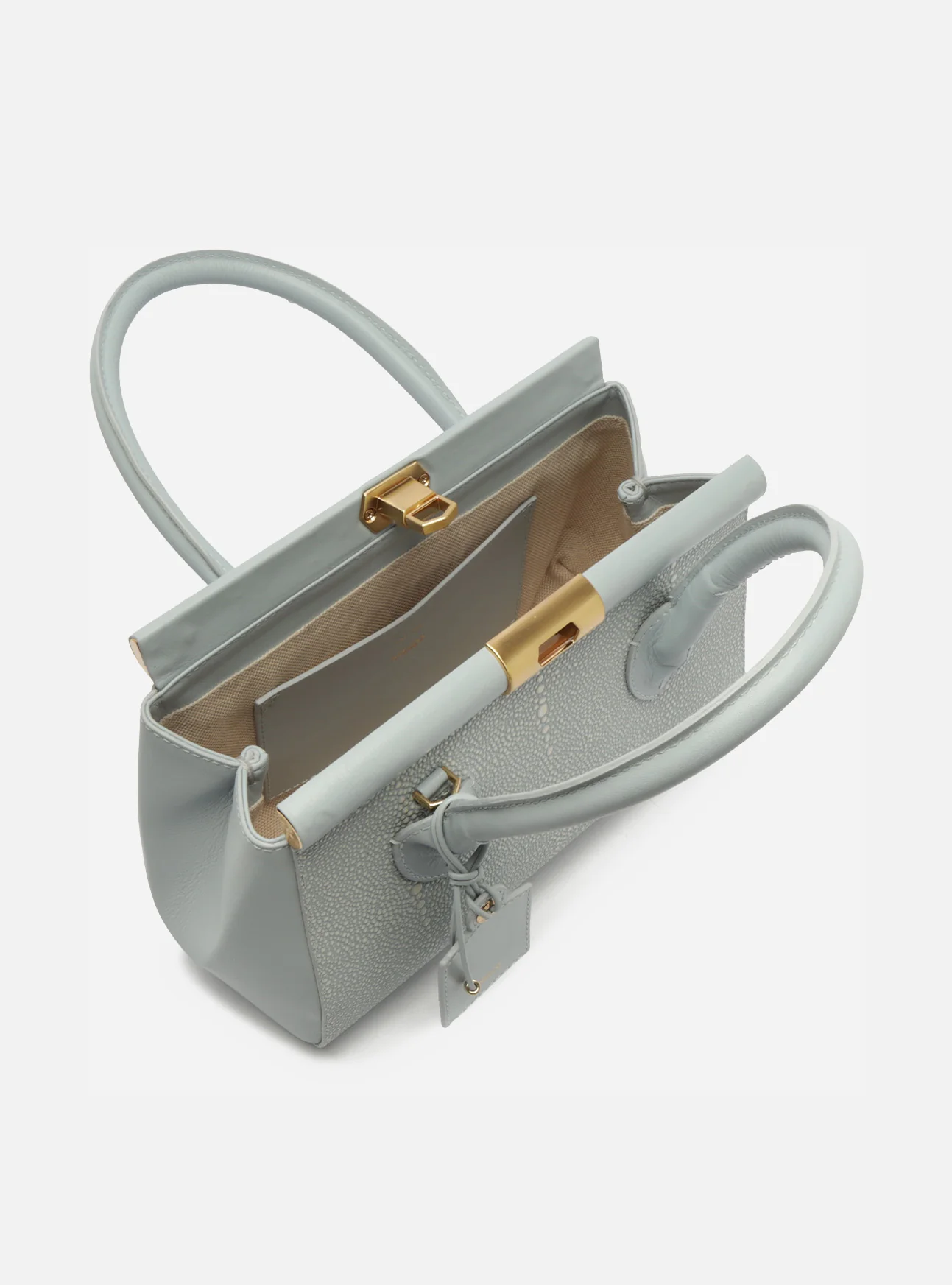 Morgan Medium Leather Tote - Image 3