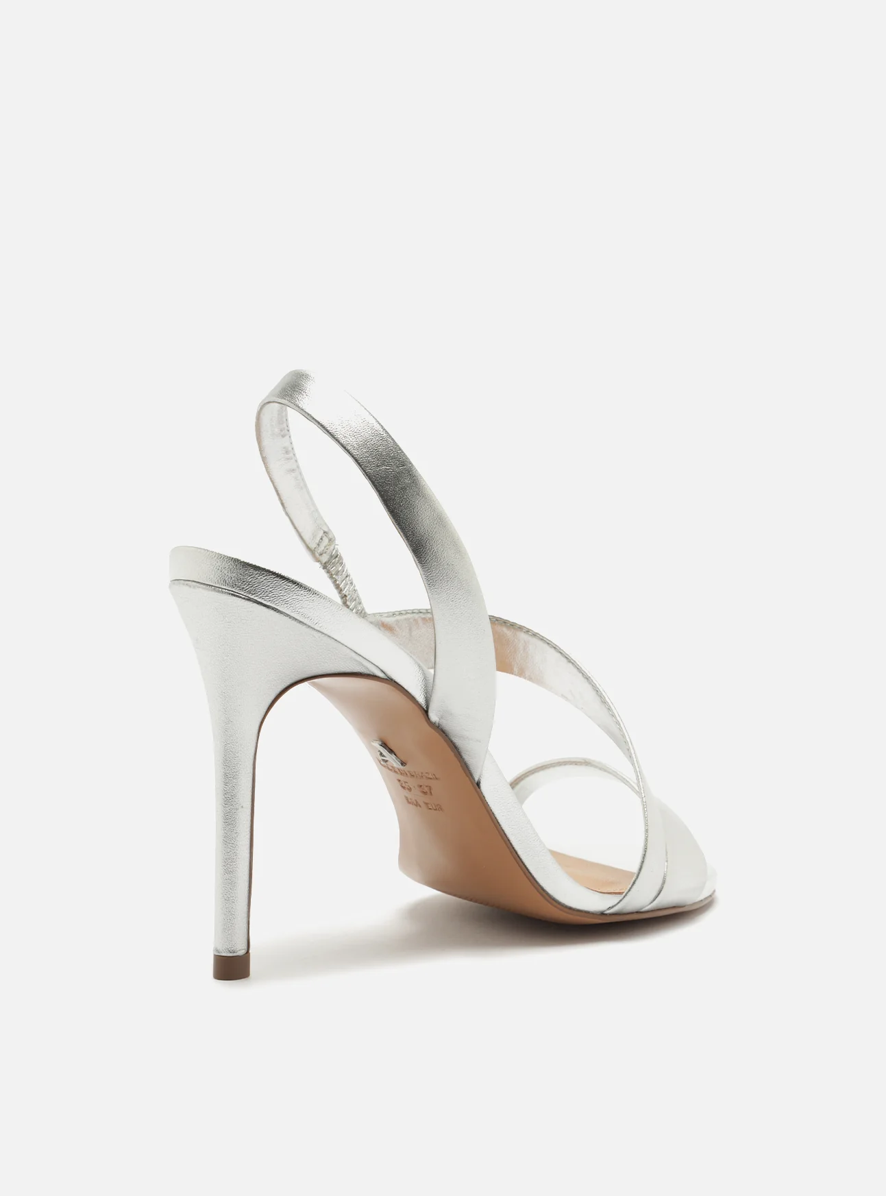 Nadia High Stiletto Leather Sandal - Image 5