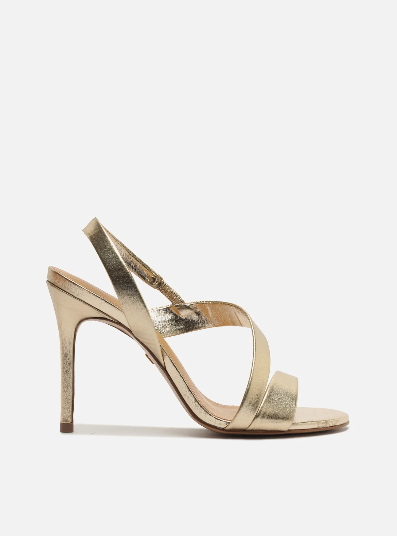 Nadia High Stiletto Leather Sandal