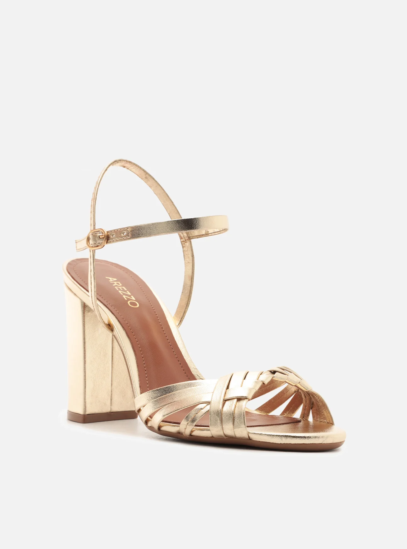 Nina High Block Sandal - Image 2