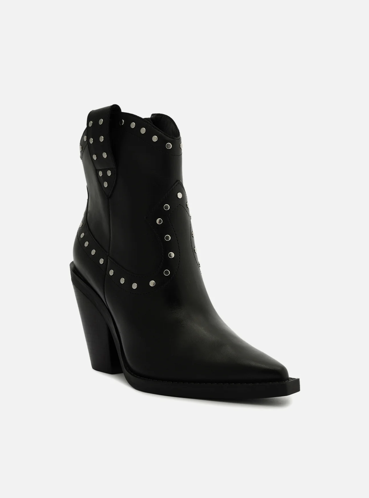 Norah Leather Block Boot - Image 2