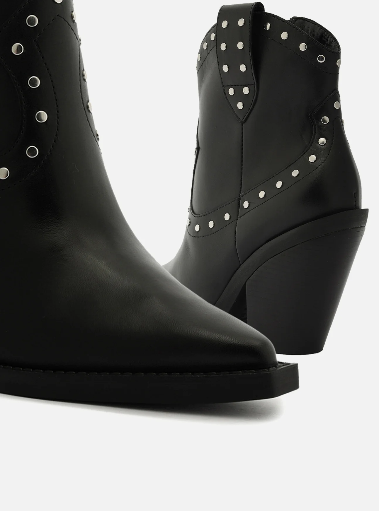 Norah Leather Block Boot - Image 4