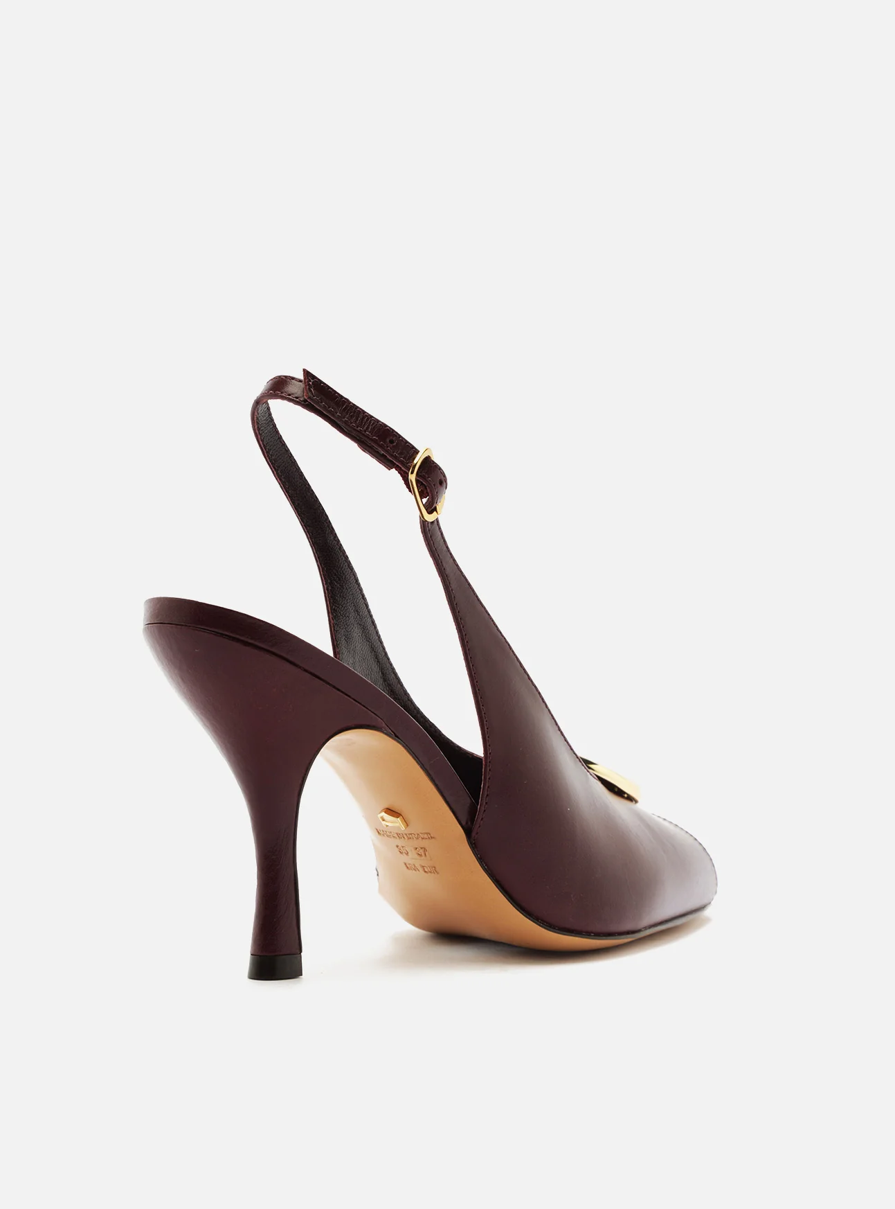 Olivia High Stiletto Leather Pump - Image 4