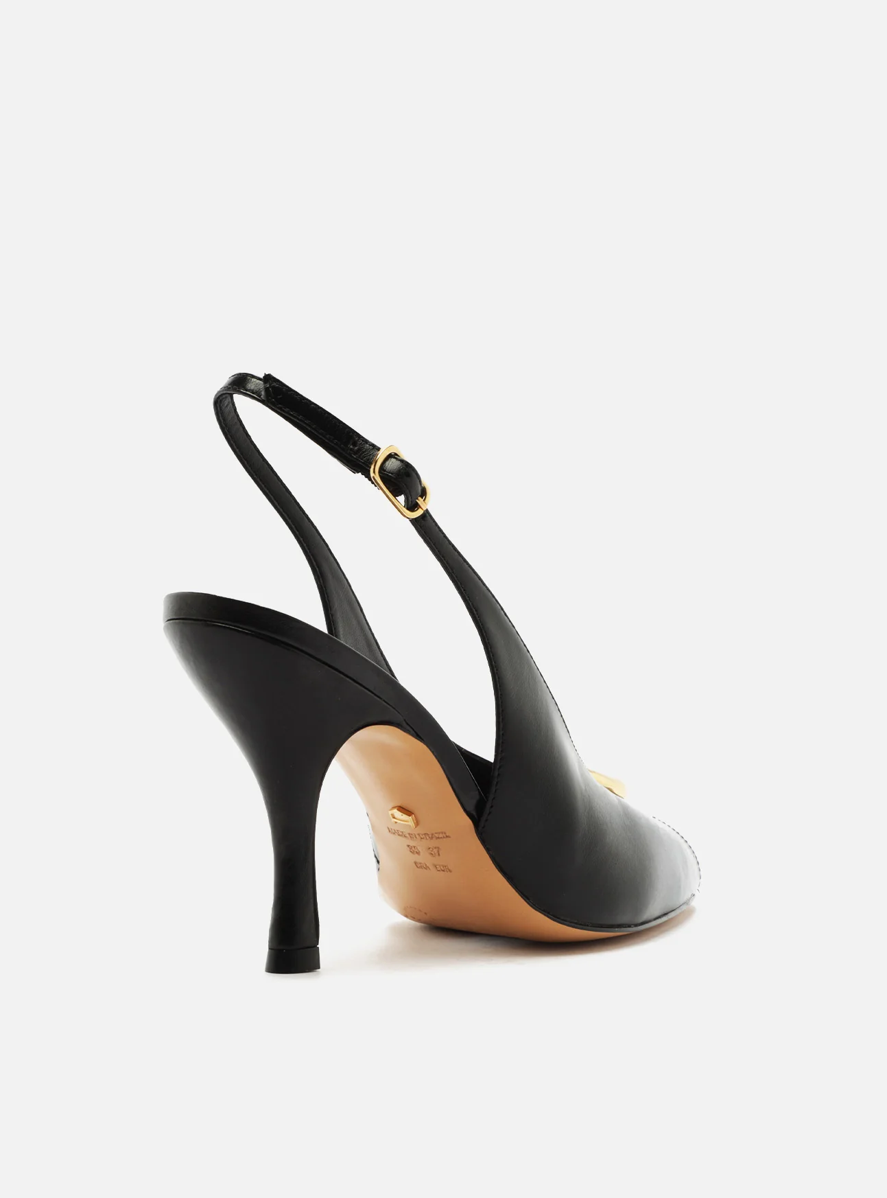 Olivia High Stiletto Leather Pump - Image 4