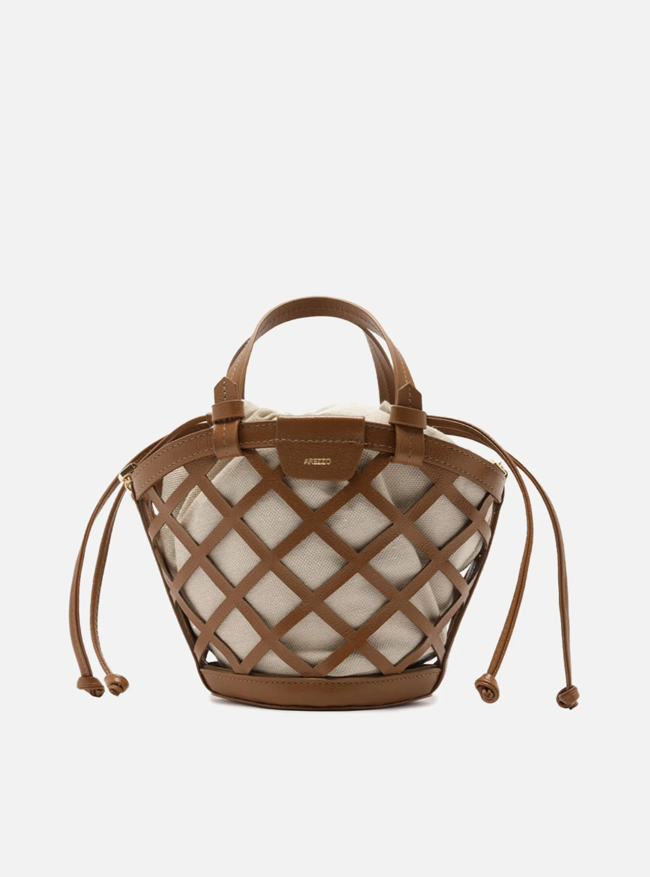 Petra Small Leather Bucket
