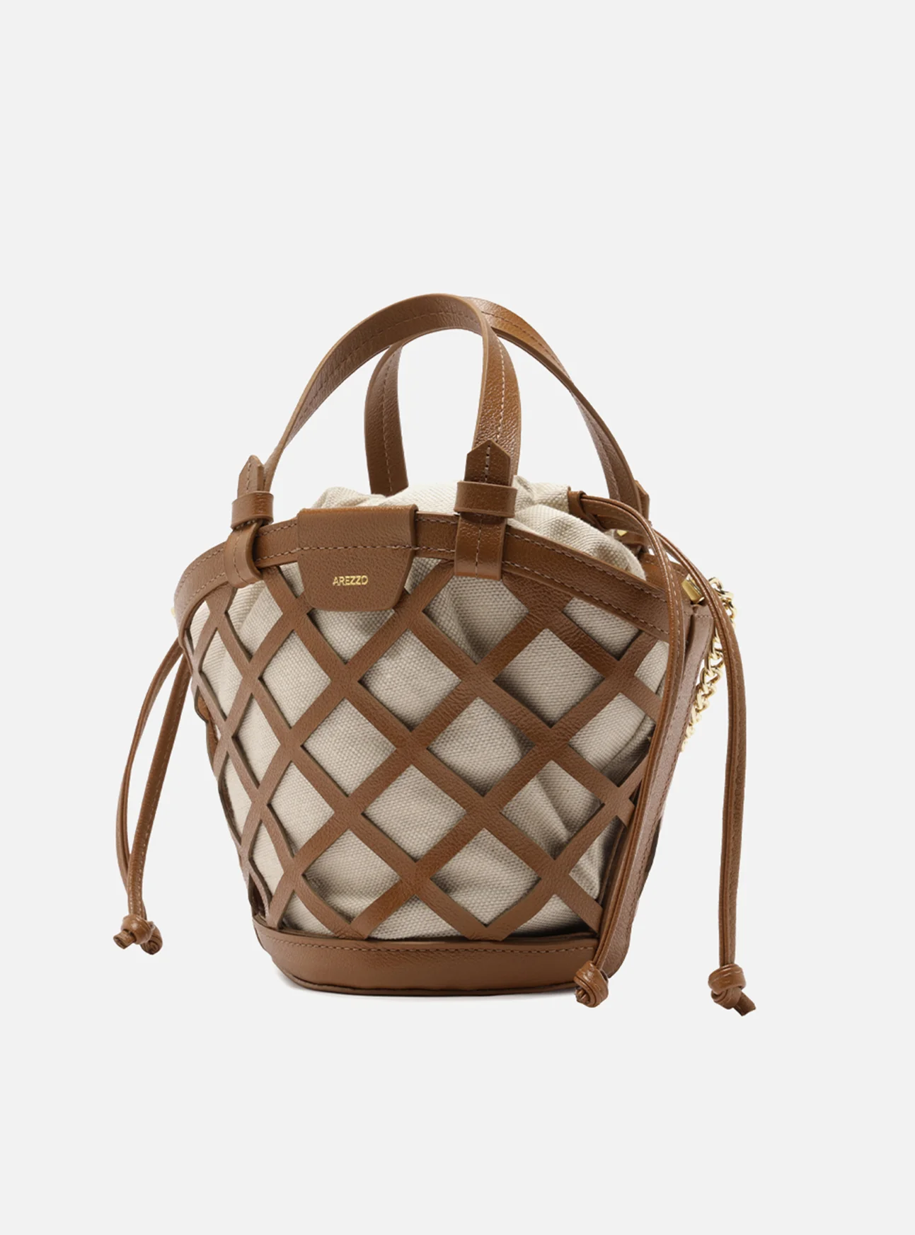 Petra Small Leather Bucket - Image 3