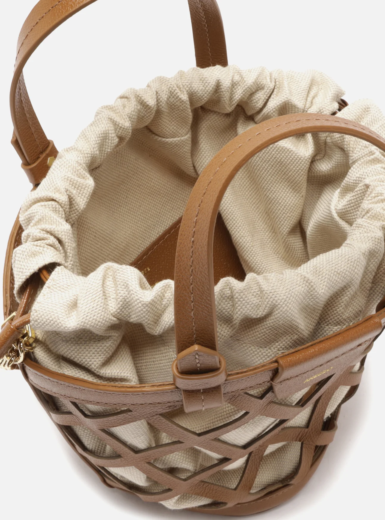 Petra Small Leather Bucket - Image 4
