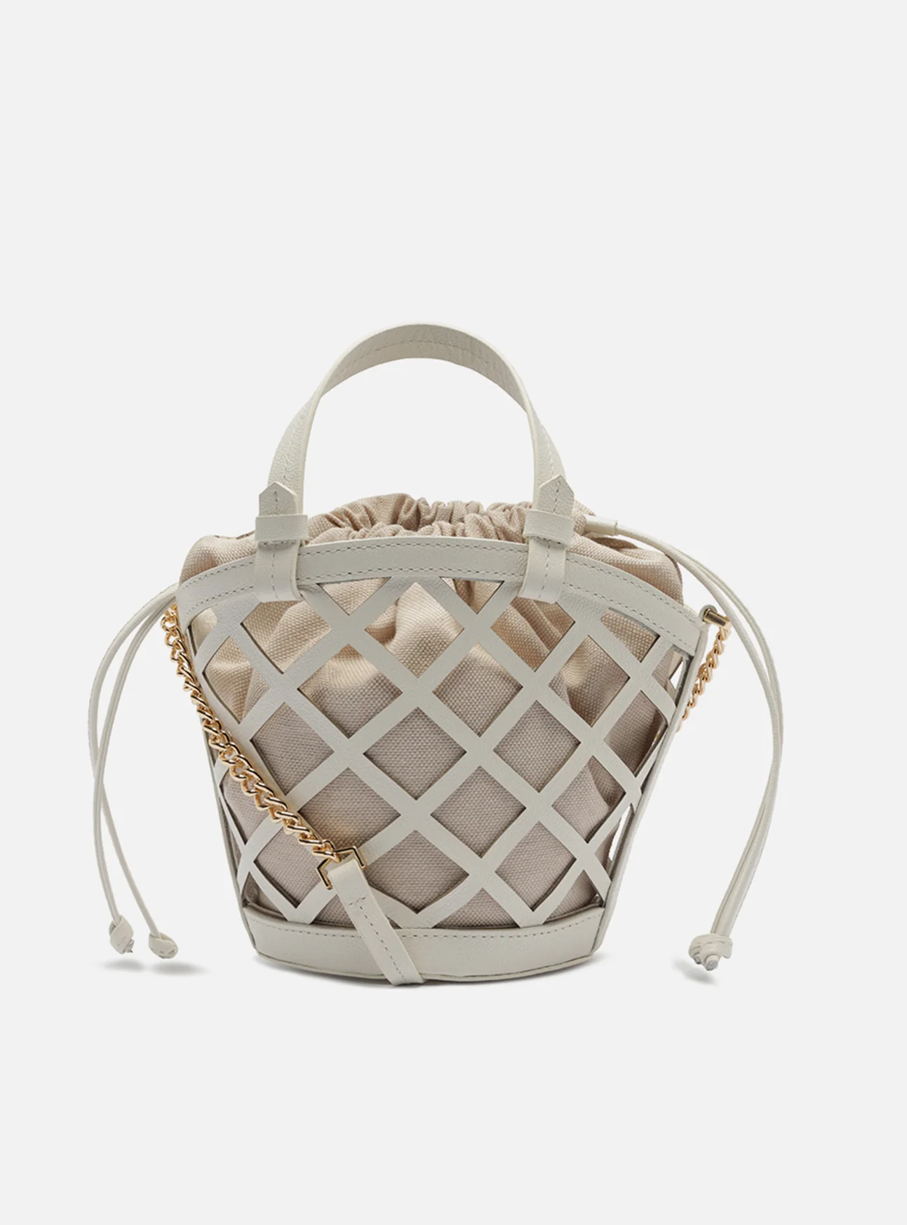 Petra Small Leather Bucket - Image 5