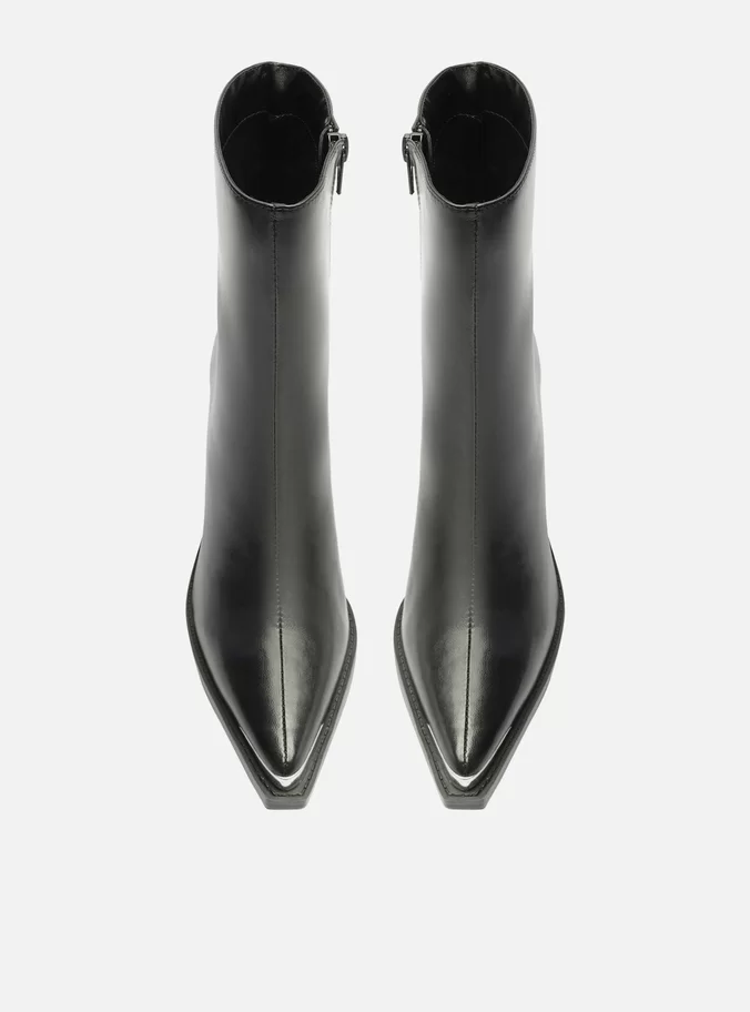 Peyton Leather Block Boot - Image 5