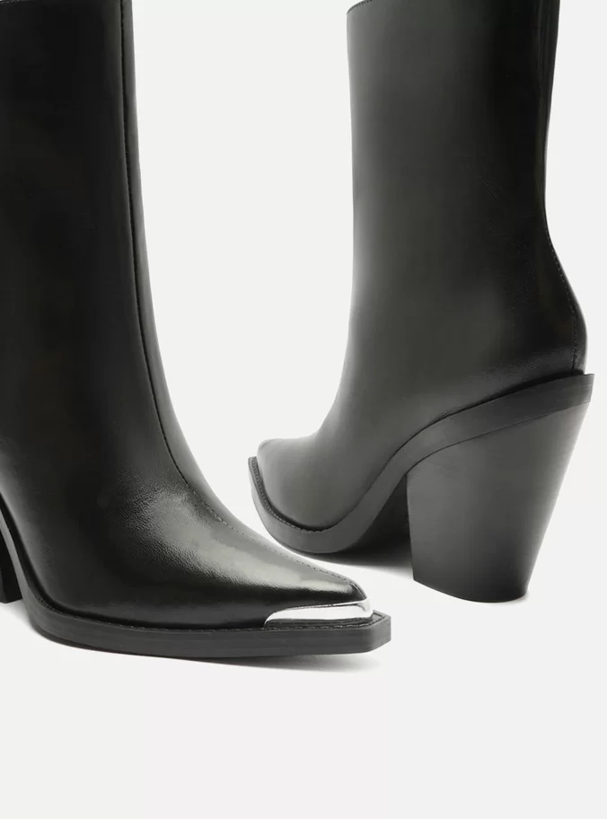 Peyton Leather Block Boot - Image 6