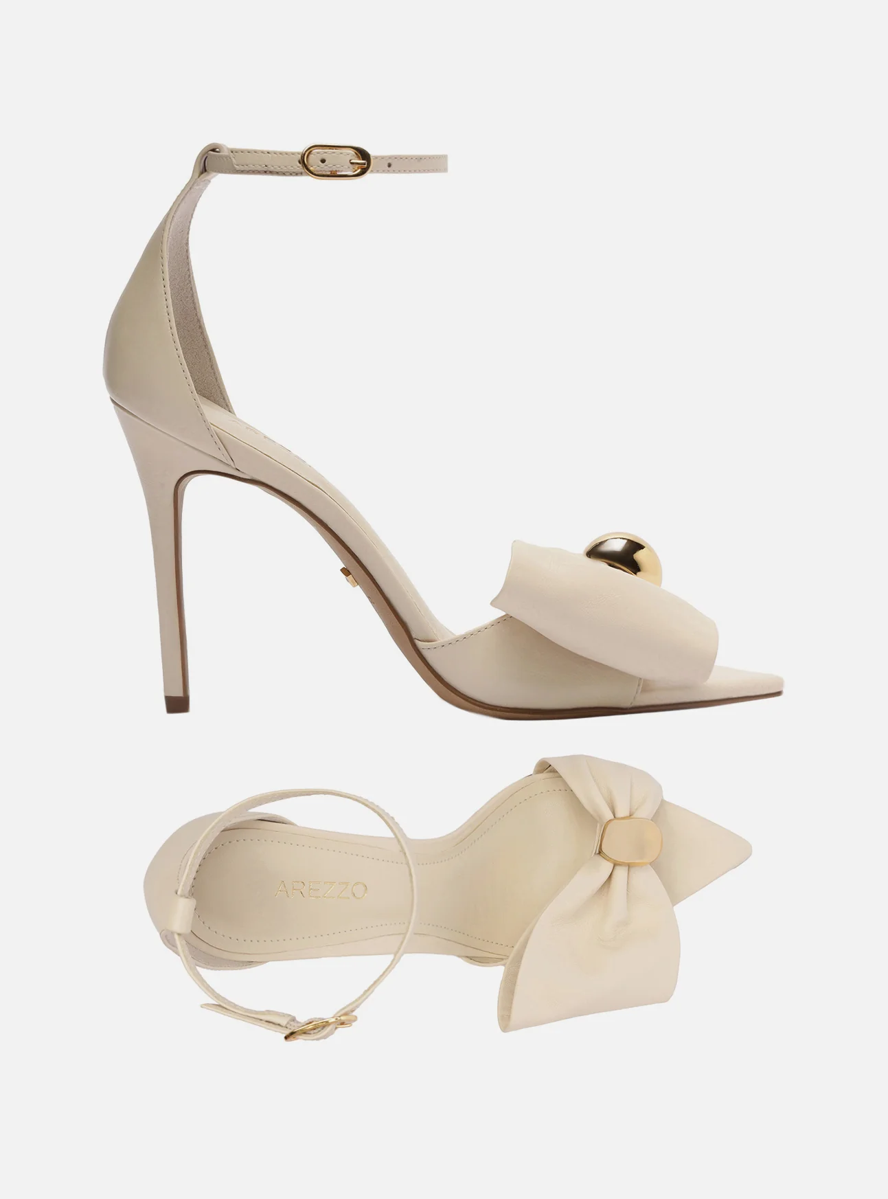 Rayna High Stiletto Leather Sandal - Image 4