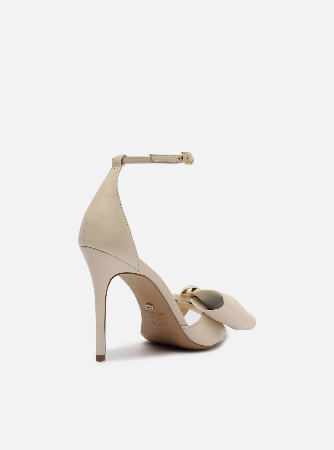 Rayna High Stiletto Leather Sandal - Image 5