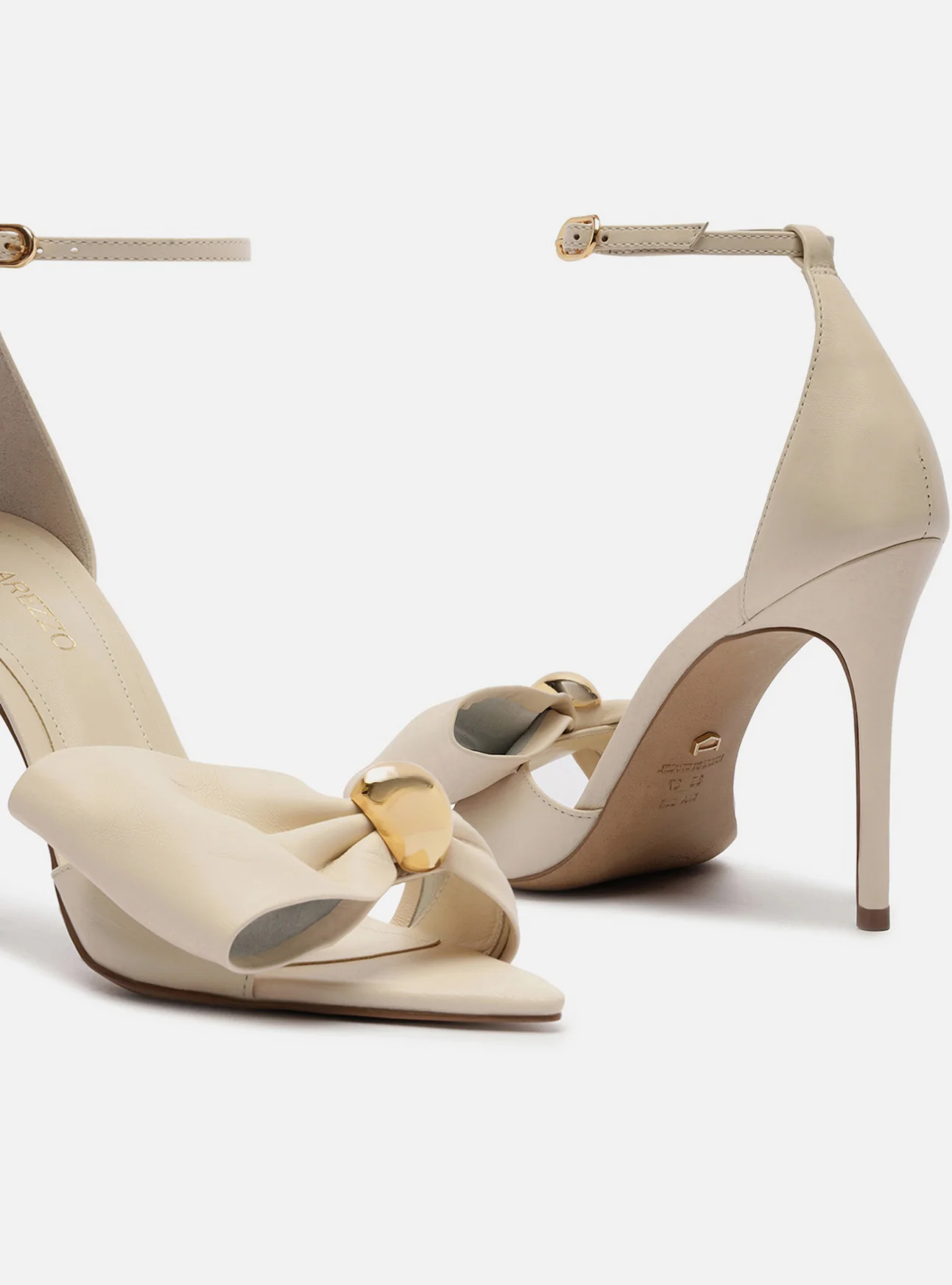 Rayna High Stiletto Leather Sandal - Image 6