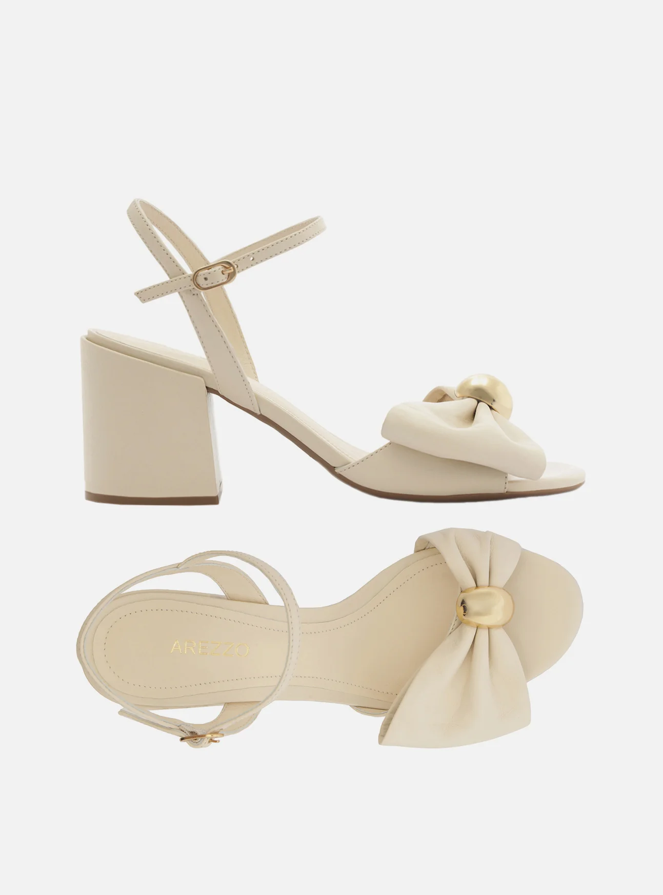 Rayna Mid Block Leather Sandal - Image 4