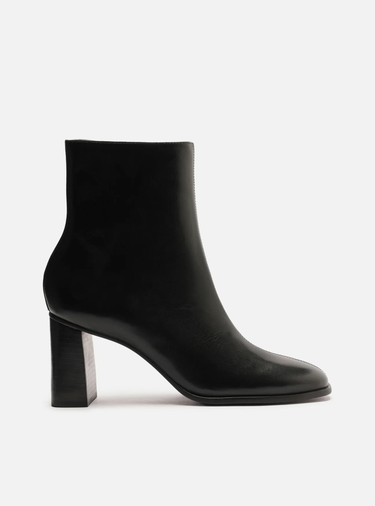 Regina Mid Block Leather Boot