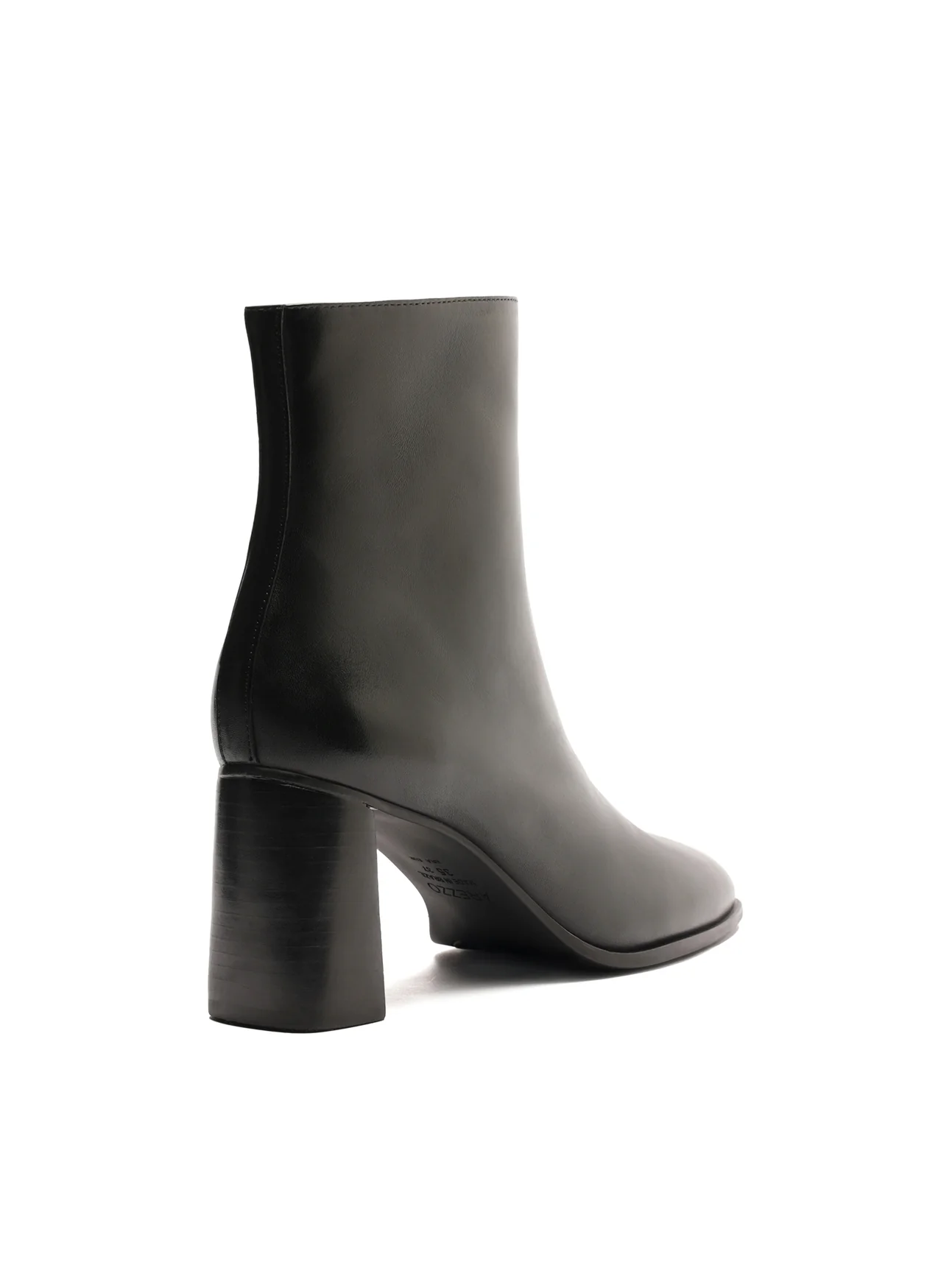 Regina Mid Block Leather Boot - Image 3