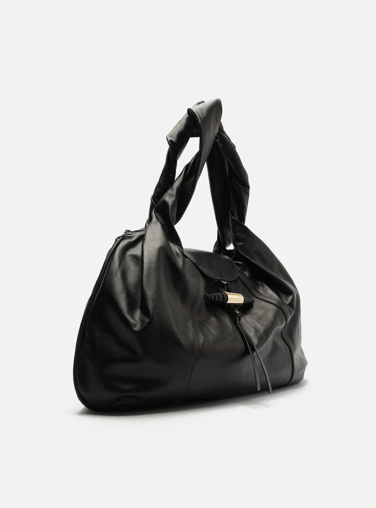 Rita Large Leather Hobo - Image 2
