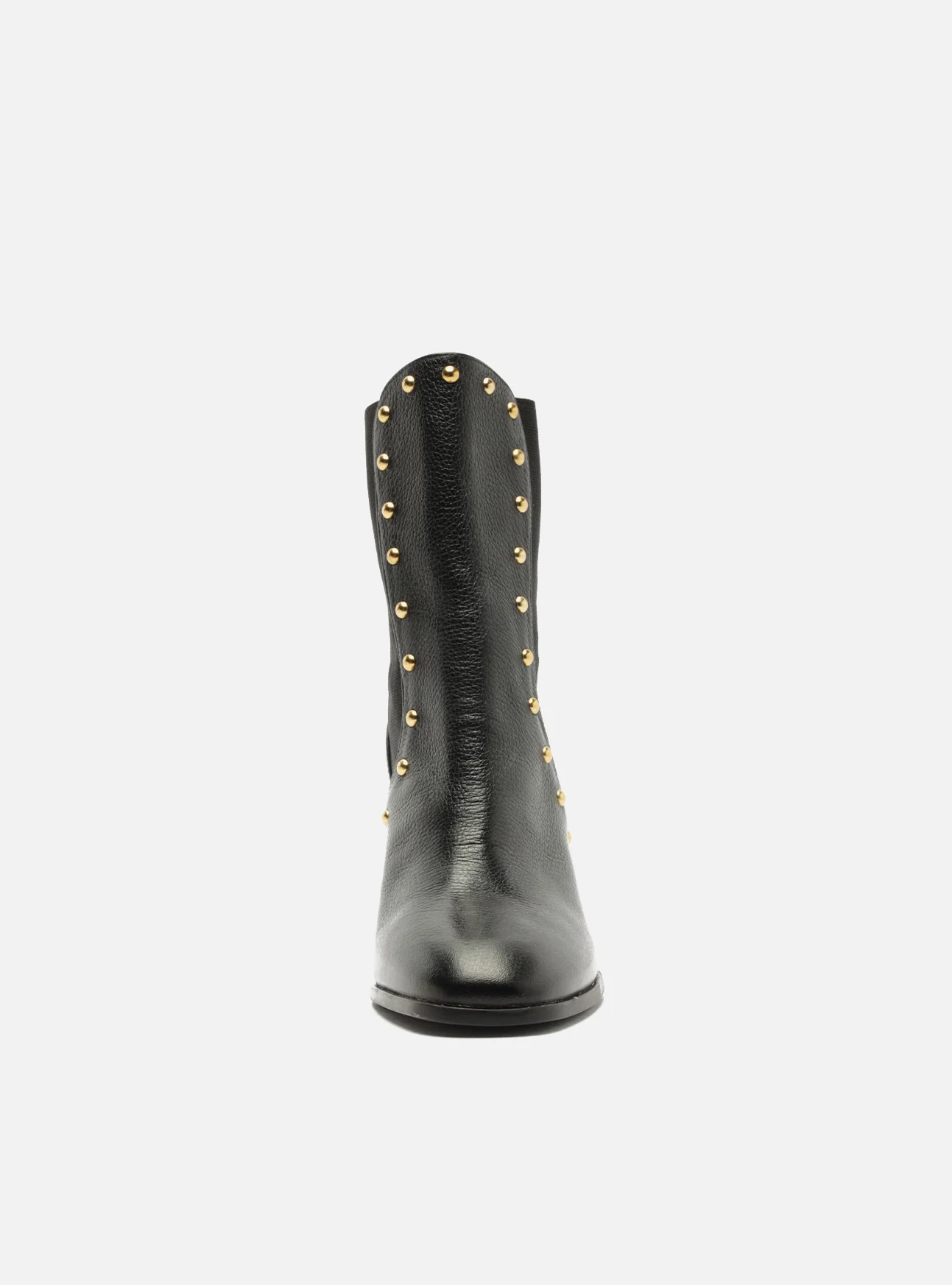 Rony Mid Block Leather Bootie - Image 3