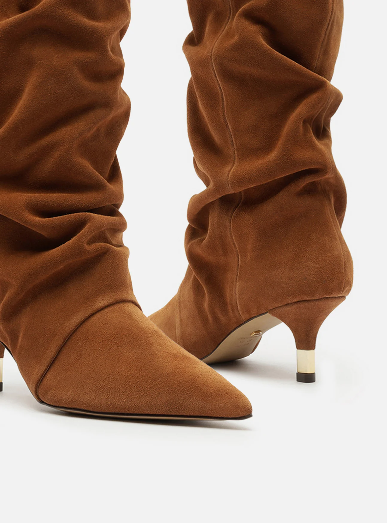 Sabrina Low Stiletto Leather Boot - Image 3