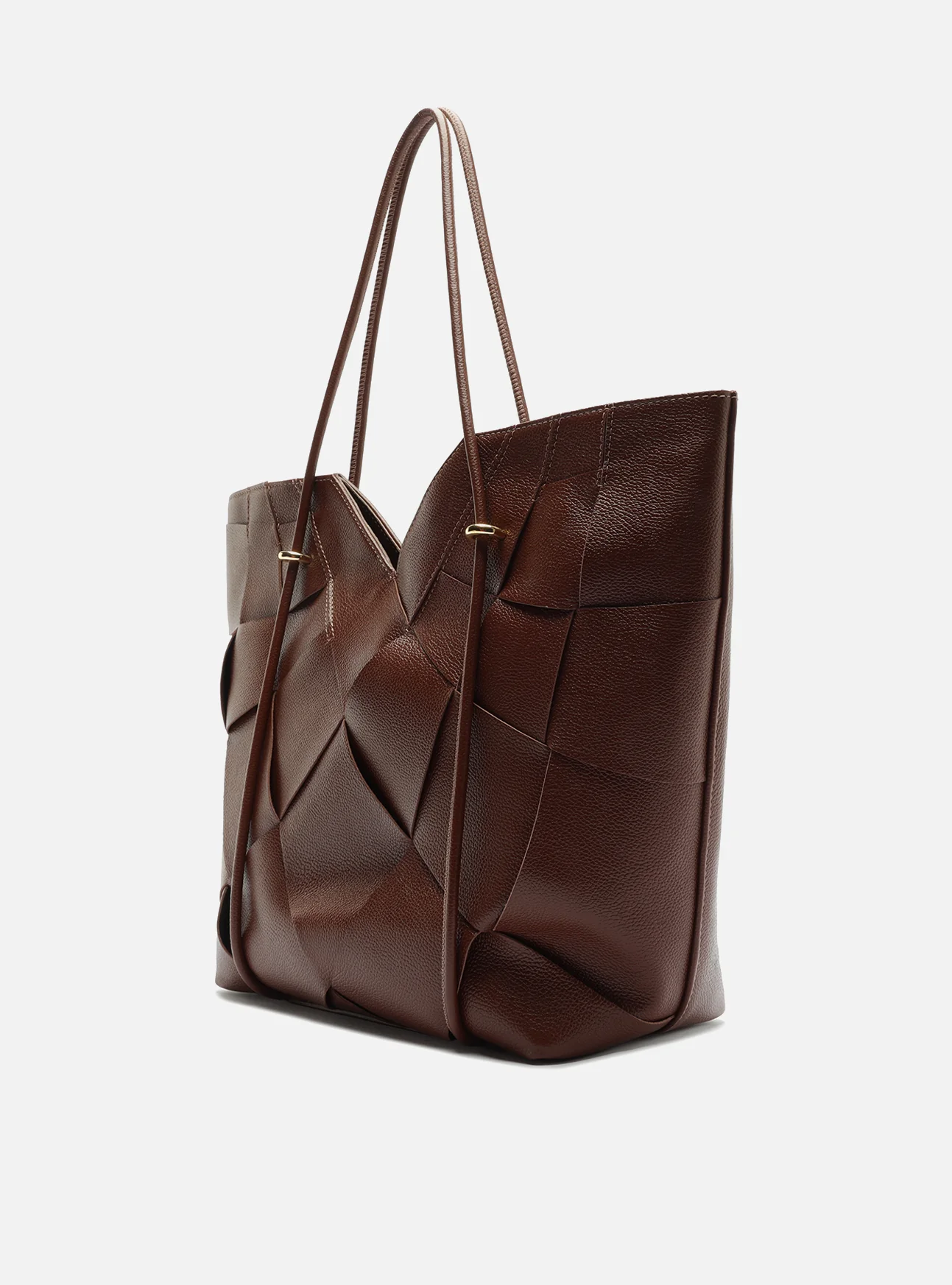 Sarah Large Leather Shopping Bag - Image 5