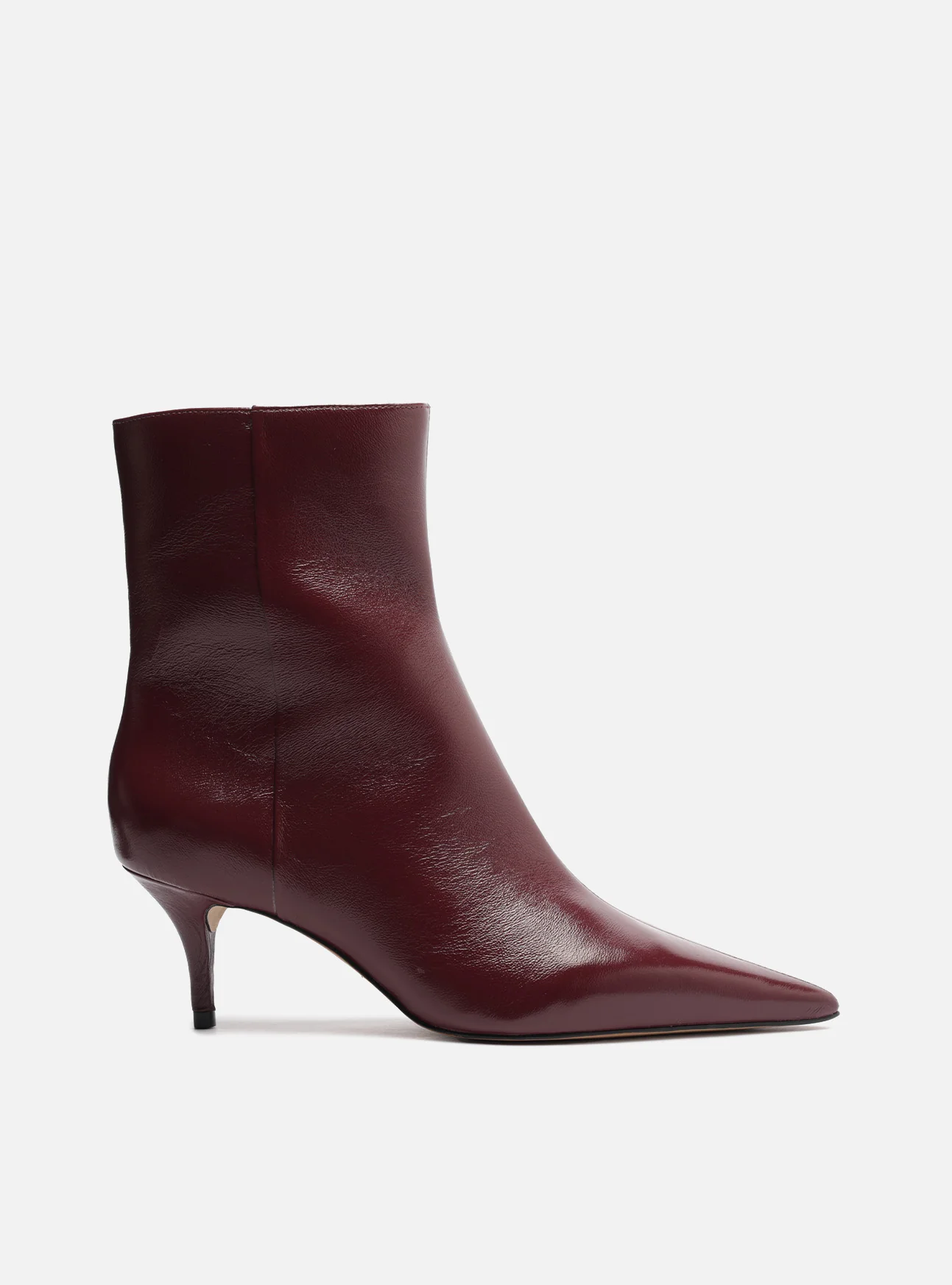 Sasha Low Stiletto Leather Boot