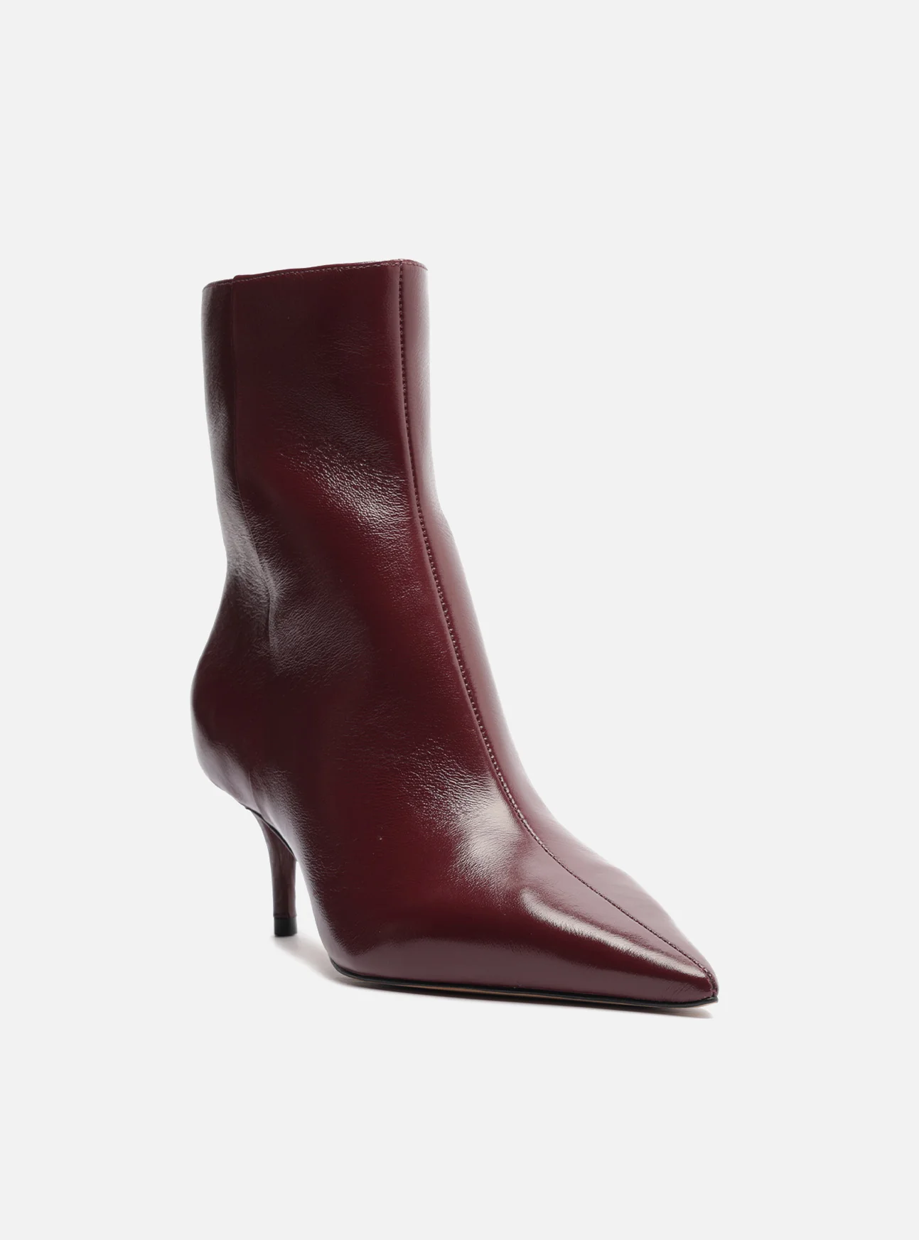 Sasha Low Stiletto Leather Boot - Image 2