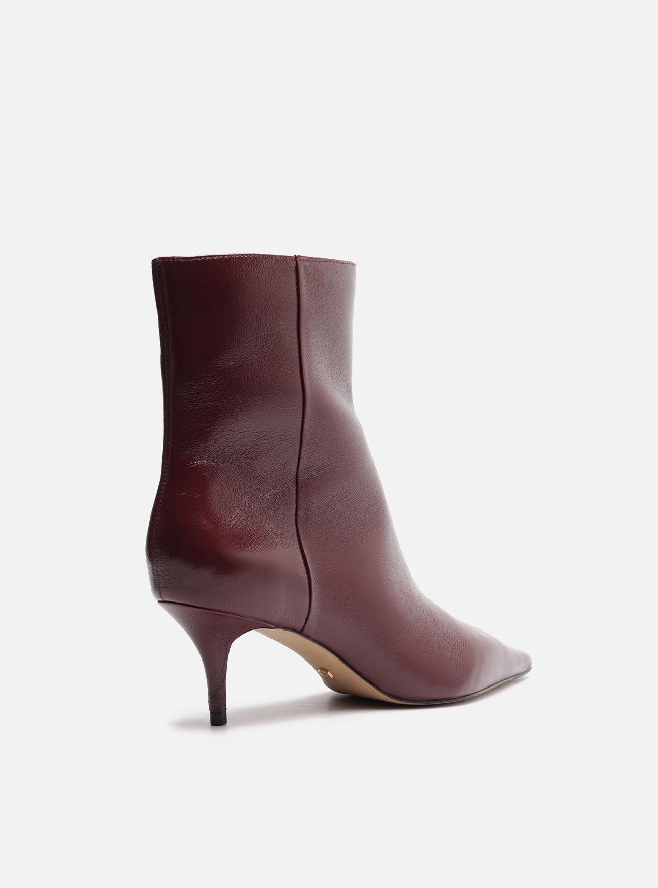 Sasha Low Stiletto Leather Boot - Image 3