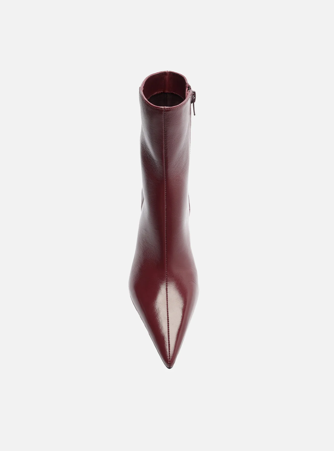 Sasha Low Stiletto Leather Boot - Image 4