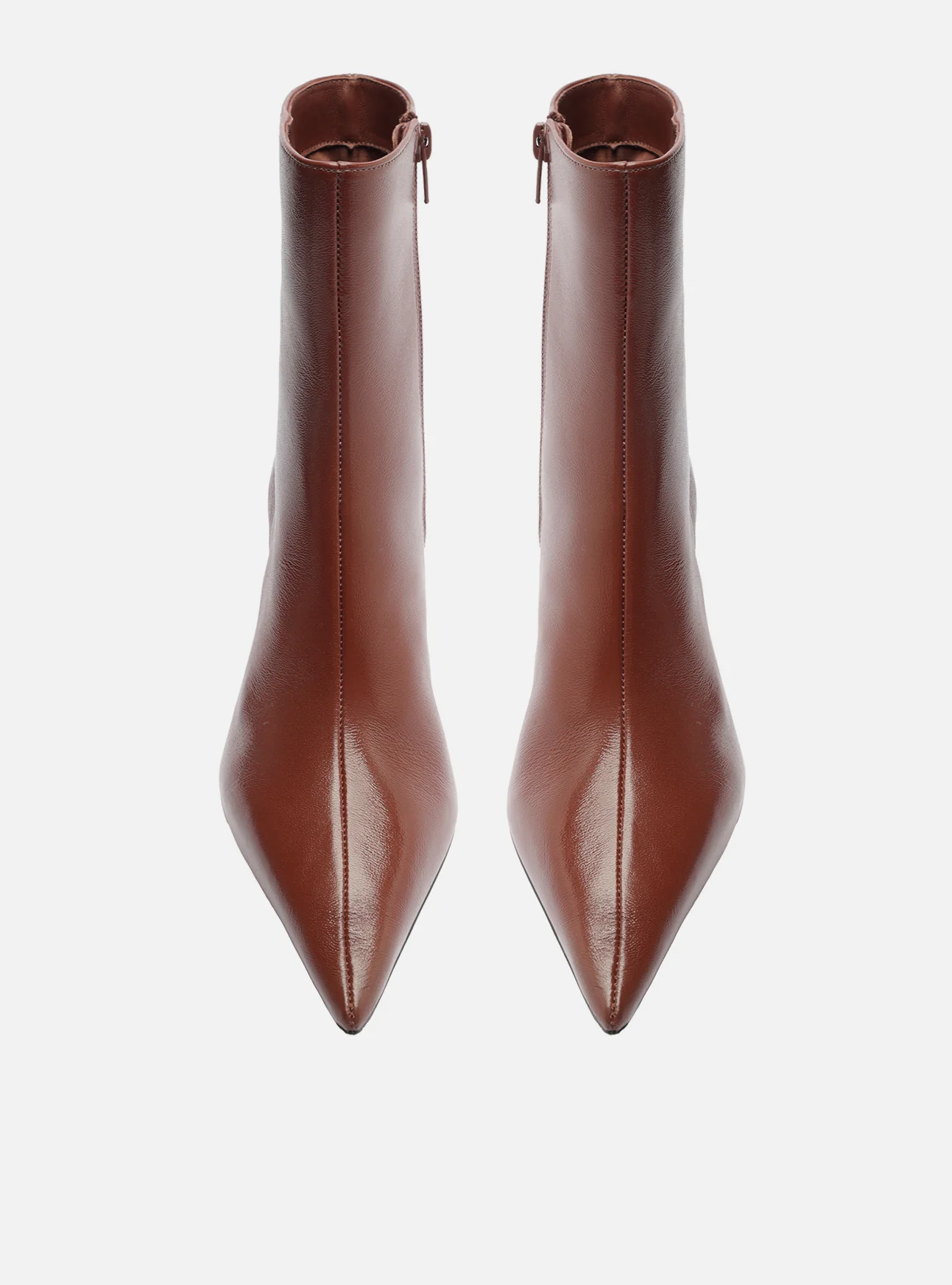 Sasha Low Stiletto Leather Boot - Image 5