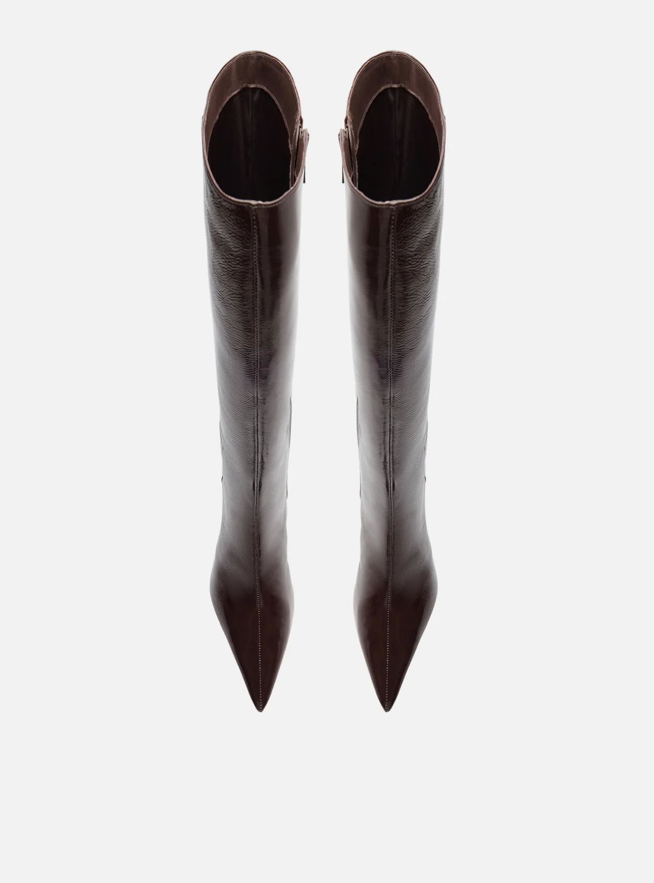 Sasha Low Stiletto Leather Boot - Image 4
