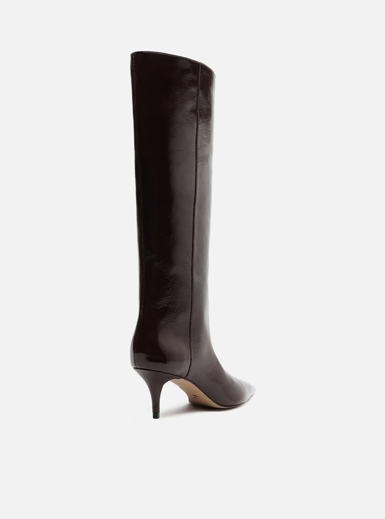 Sasha Low Stiletto Leather Boot - Image 5