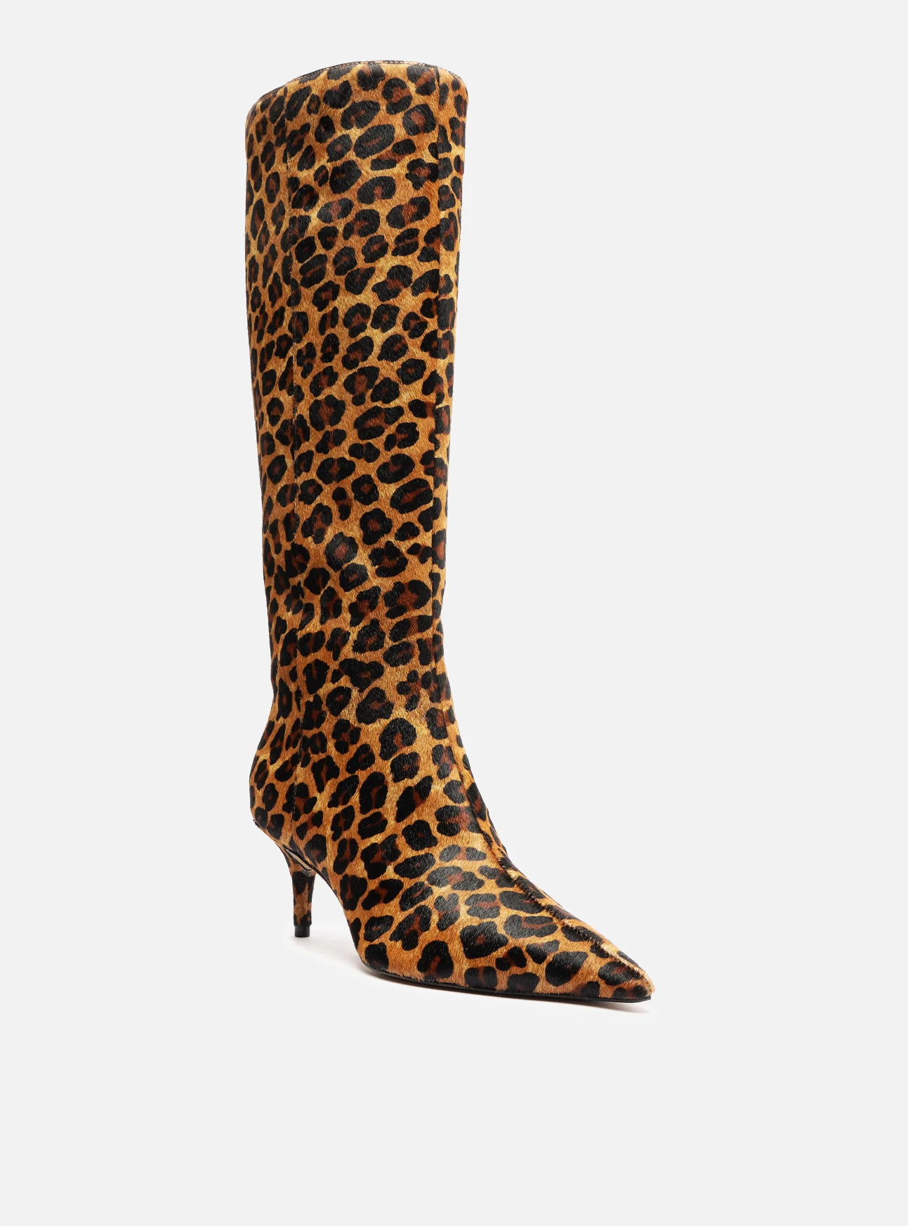 Sasha Low Stiletto Leather Boot - Image 3