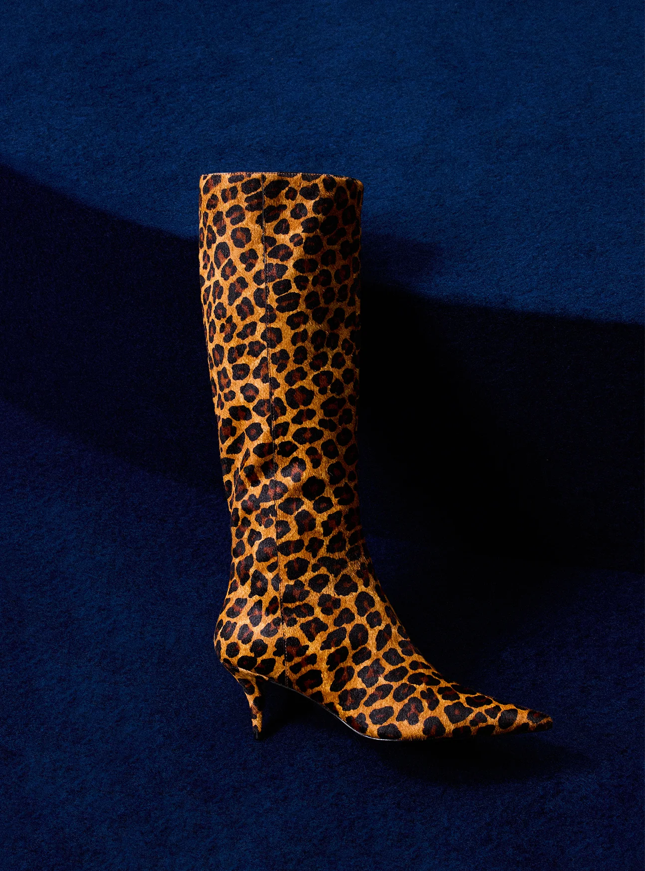 Sasha Low Stiletto Leather Boot - Image 4